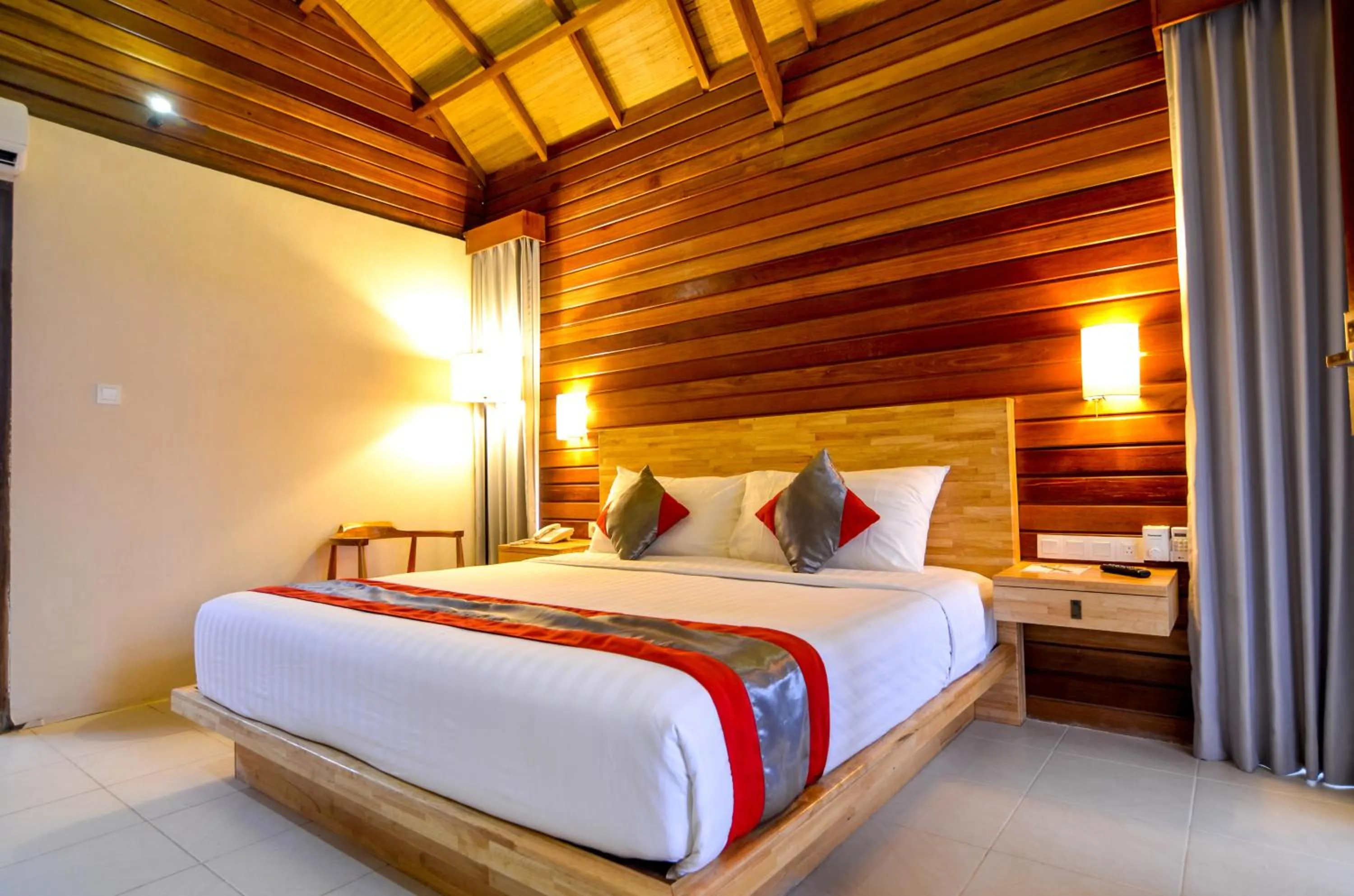 Photo of the whole room, Bed in Gili Air Lagoon Resort By Waringin Hospitality