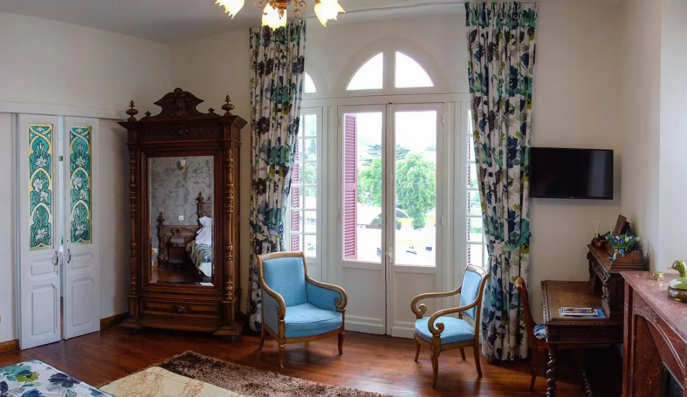 Seating area in Villa l'Orante