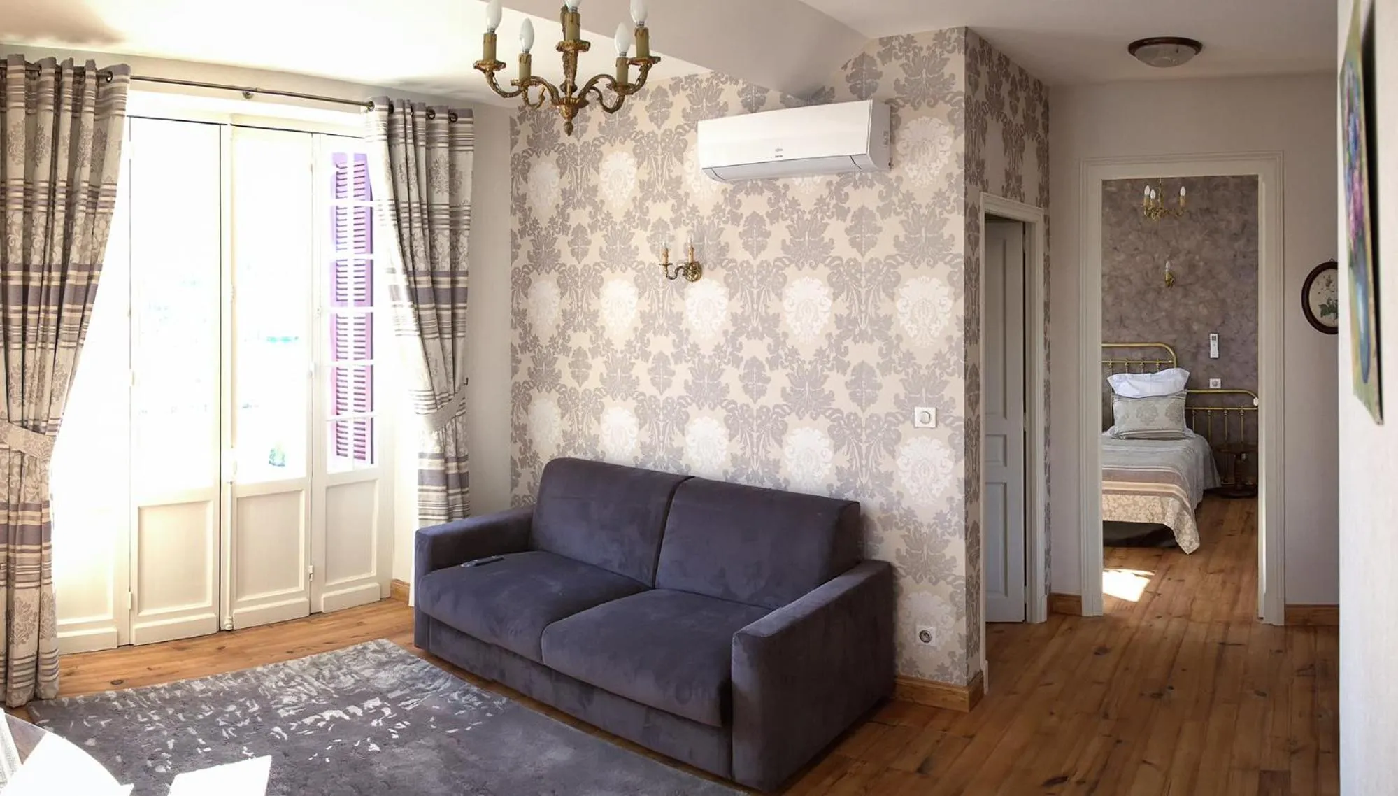 Living room in Villa l'Orante