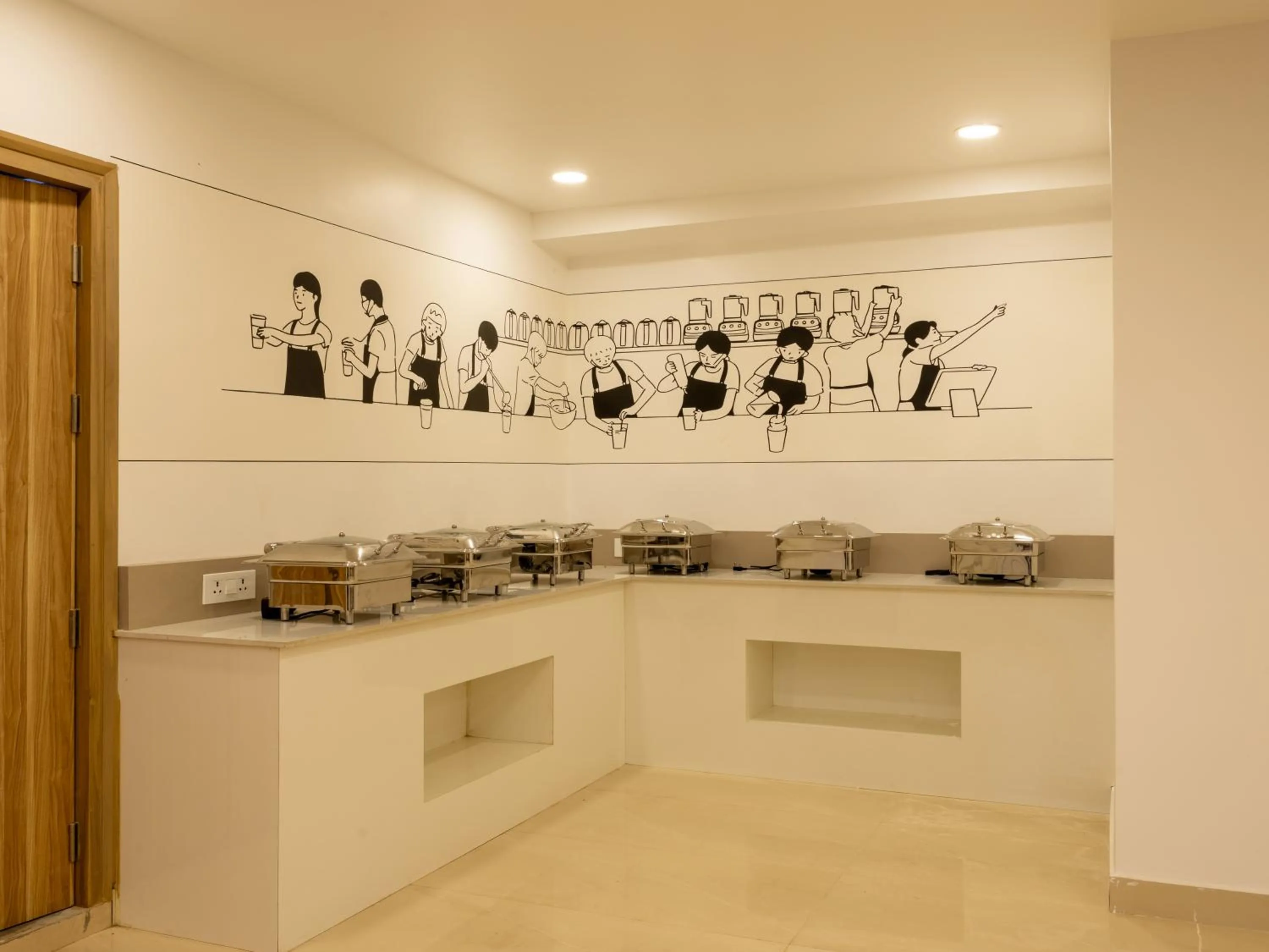 Breakfast in Hiwa Boutique Hotel