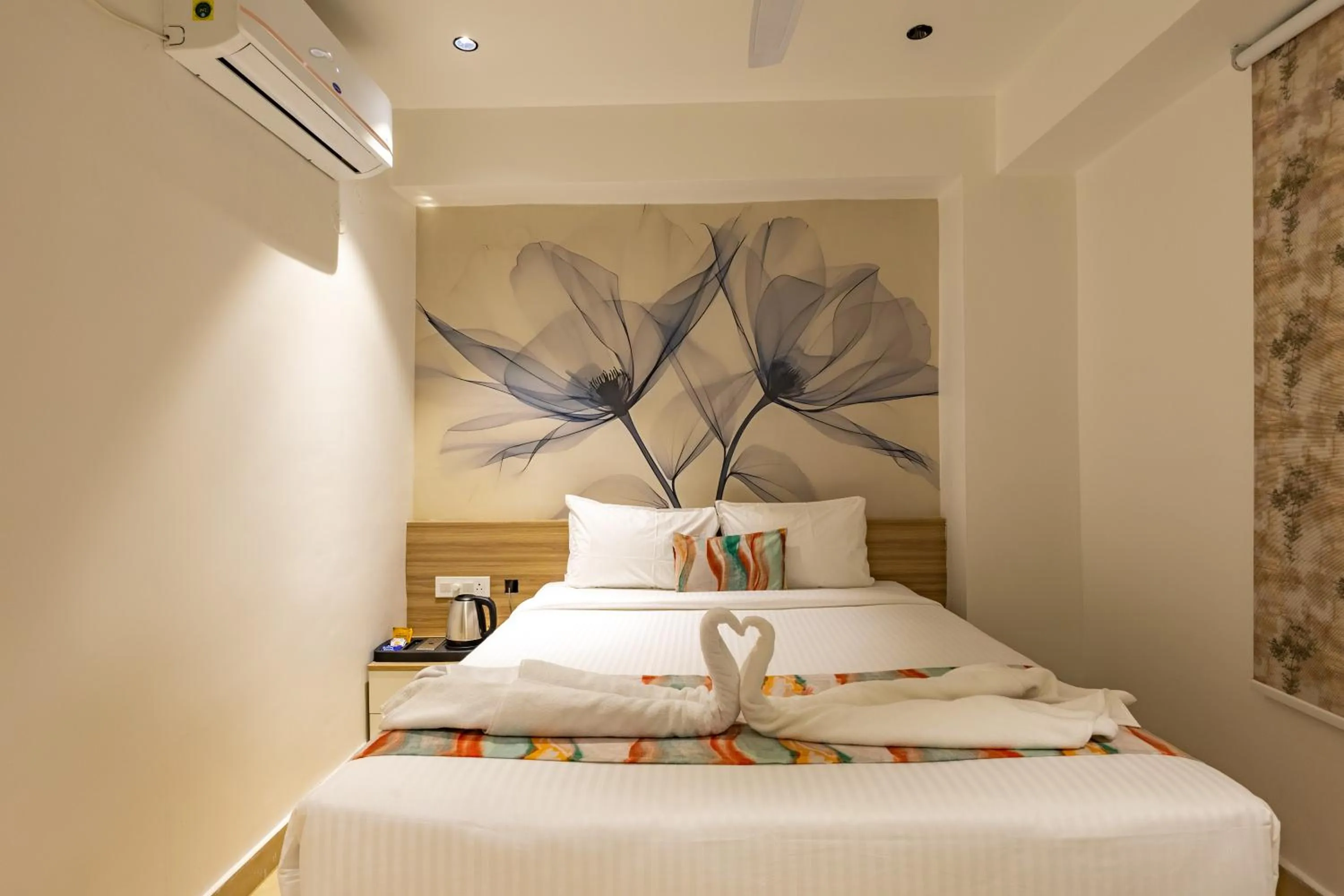 Bed in Hiwa Boutique Hotel