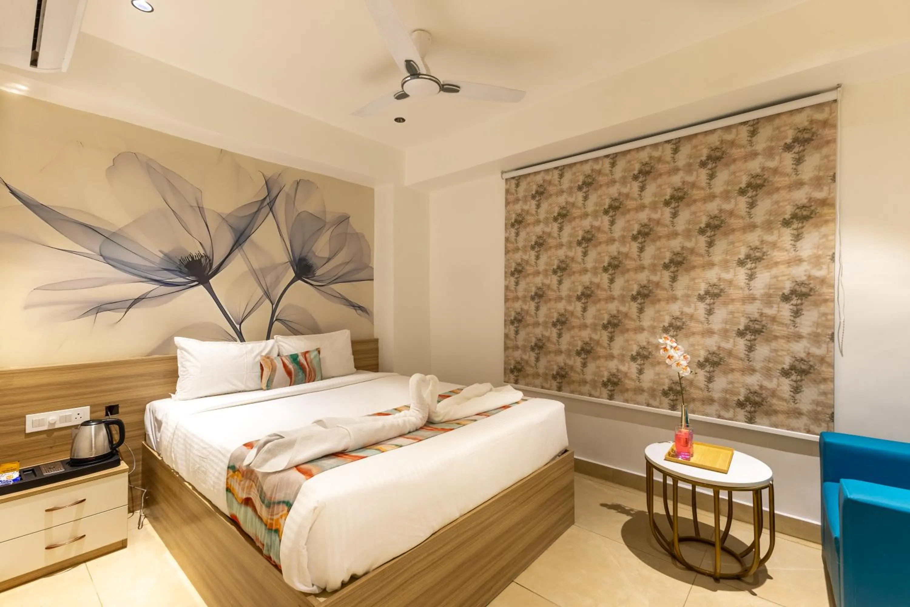 Bed in Hiwa Boutique Hotel