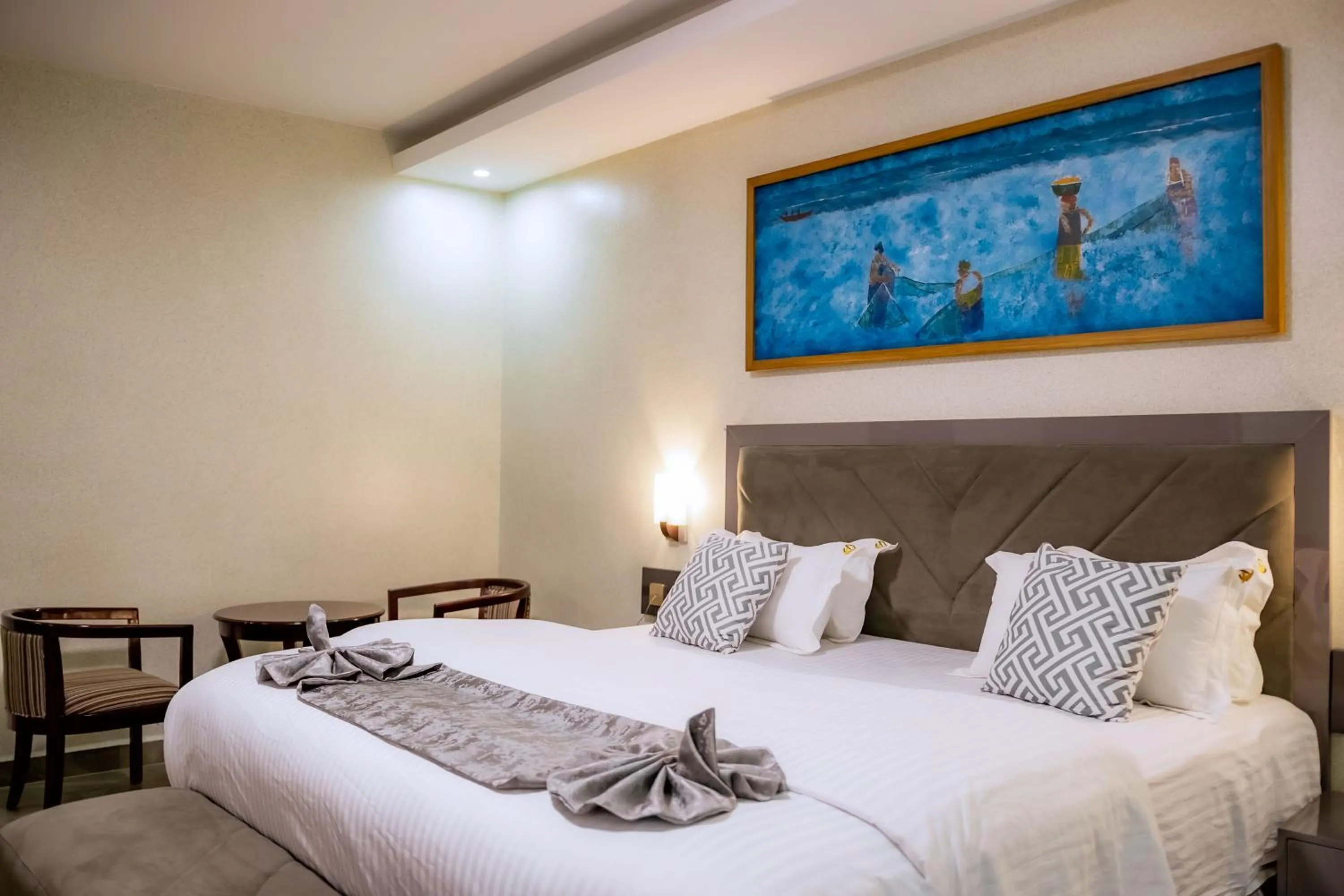 Bed in Grazia Apartment Hotel