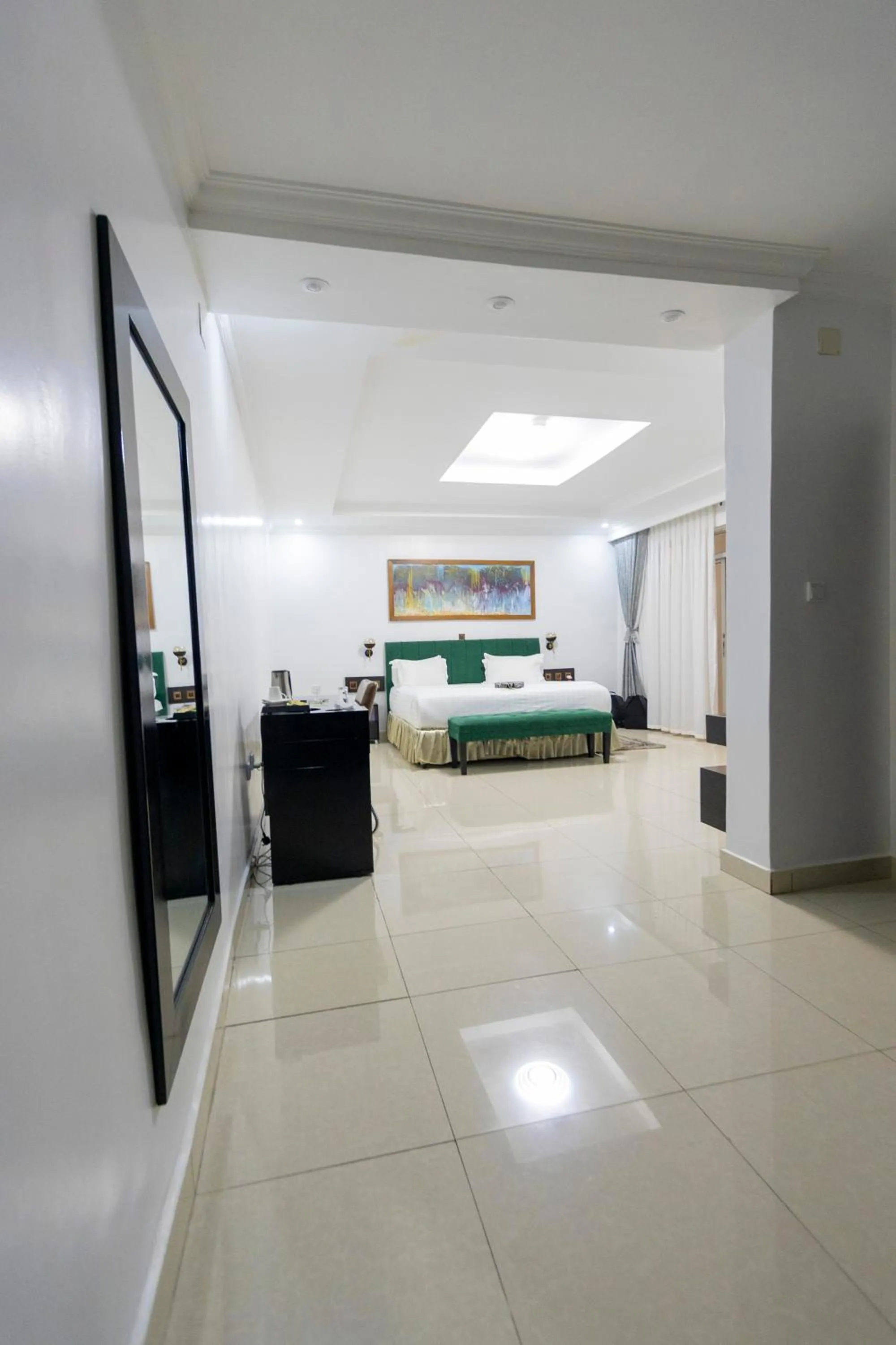 Bed in Grazia Apartment Hotel