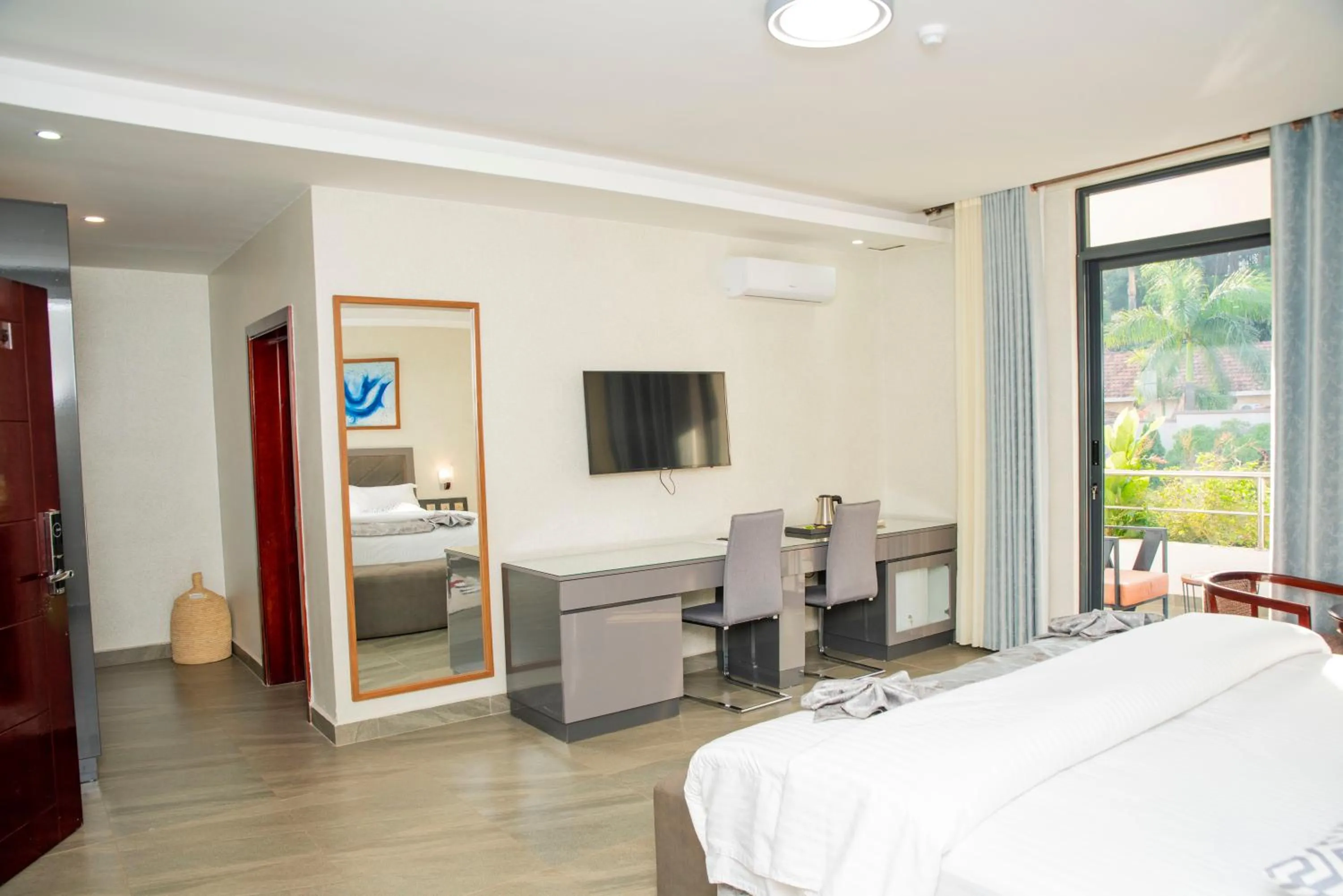 Bed in Grazia Apartment Hotel