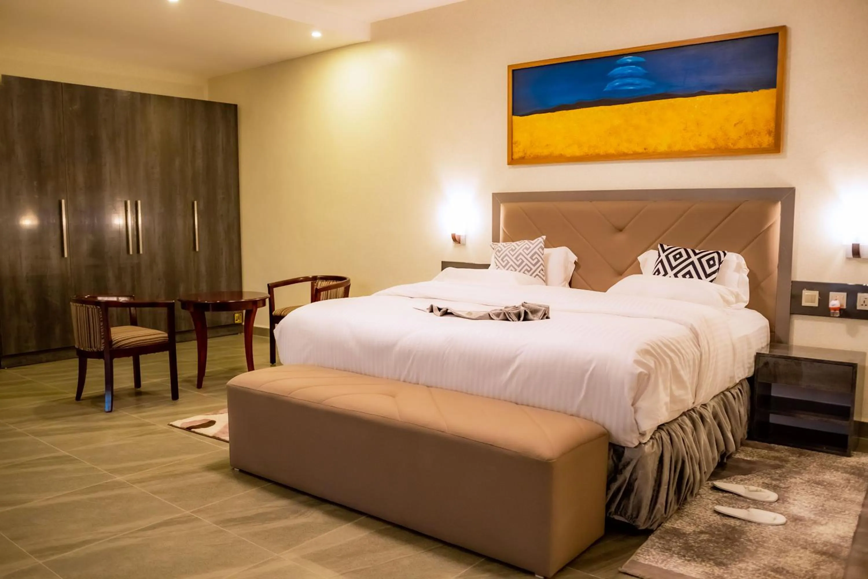 Bed in Grazia Apartment Hotel