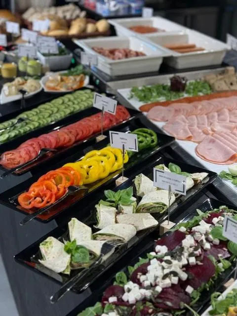 Buffet breakfast in B&B HOTEL Leszno