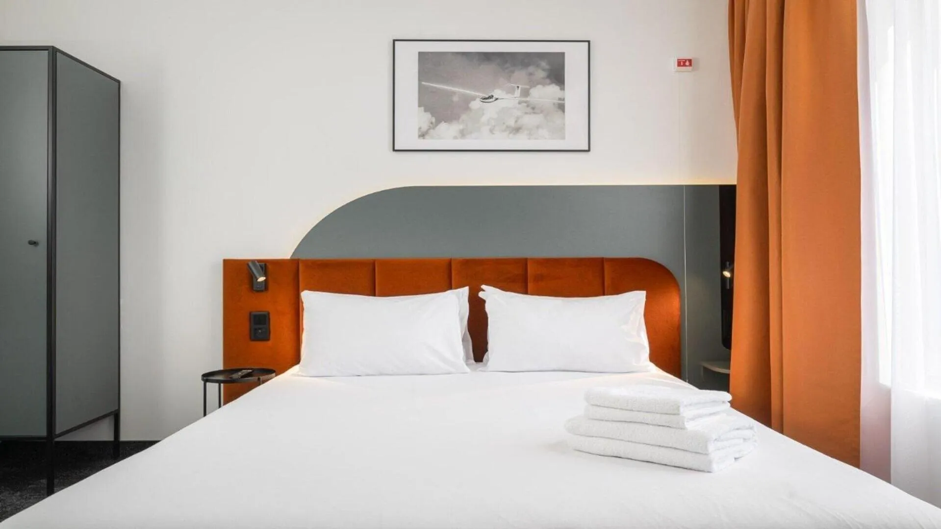 Photo of the whole room, Bed in B&B HOTEL Leszno