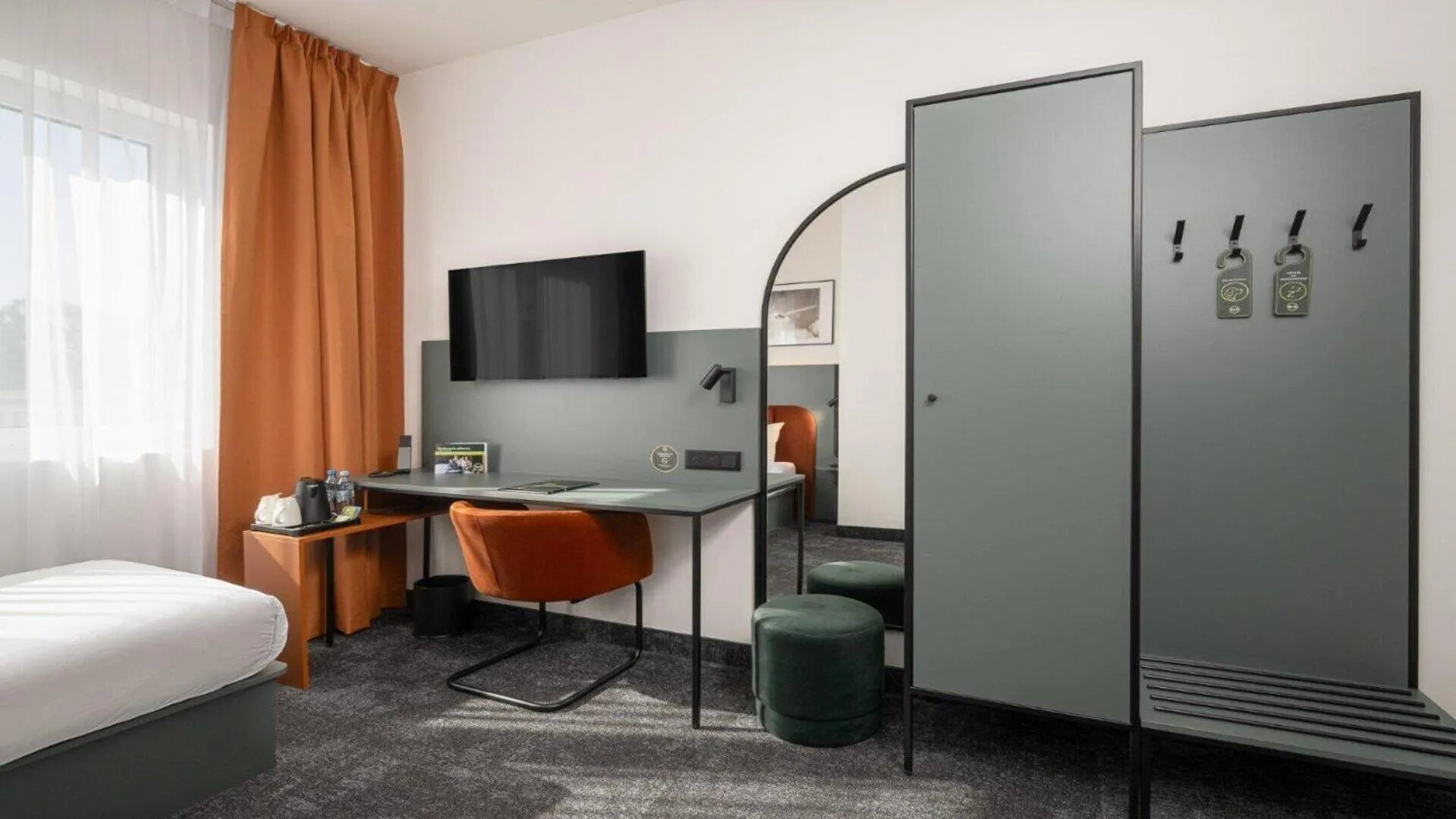 Photo of the whole room, Bed in B&B HOTEL Leszno