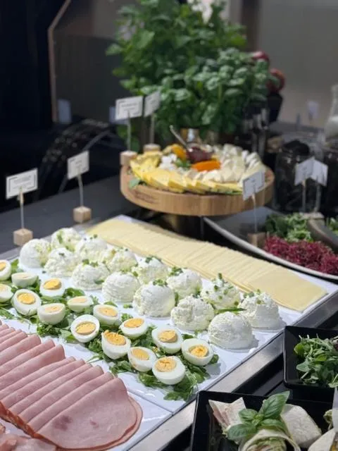 Buffet breakfast in B&B HOTEL Leszno