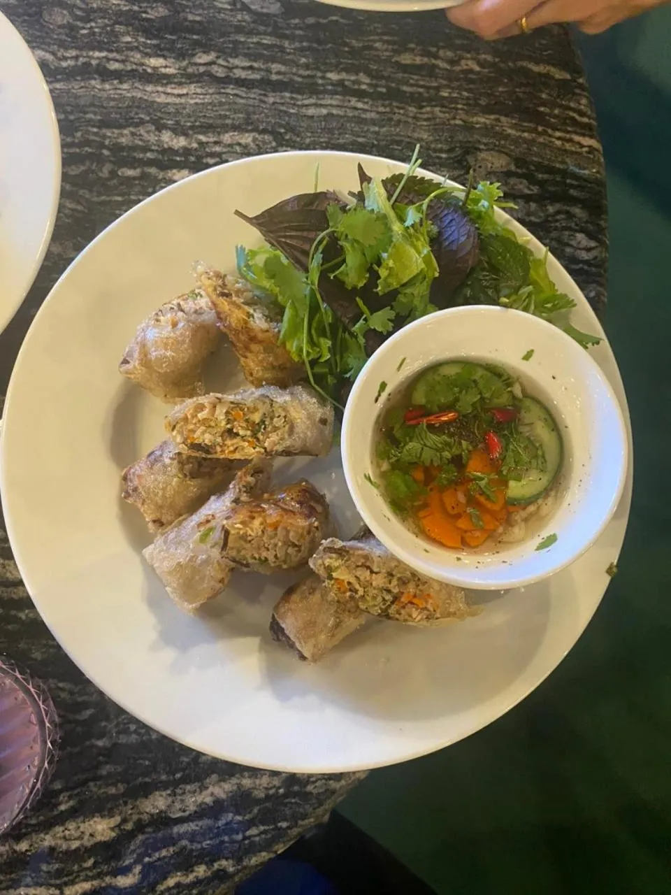 Food in Le Petit Prince Lakeside Hotel & Rooftop Bar