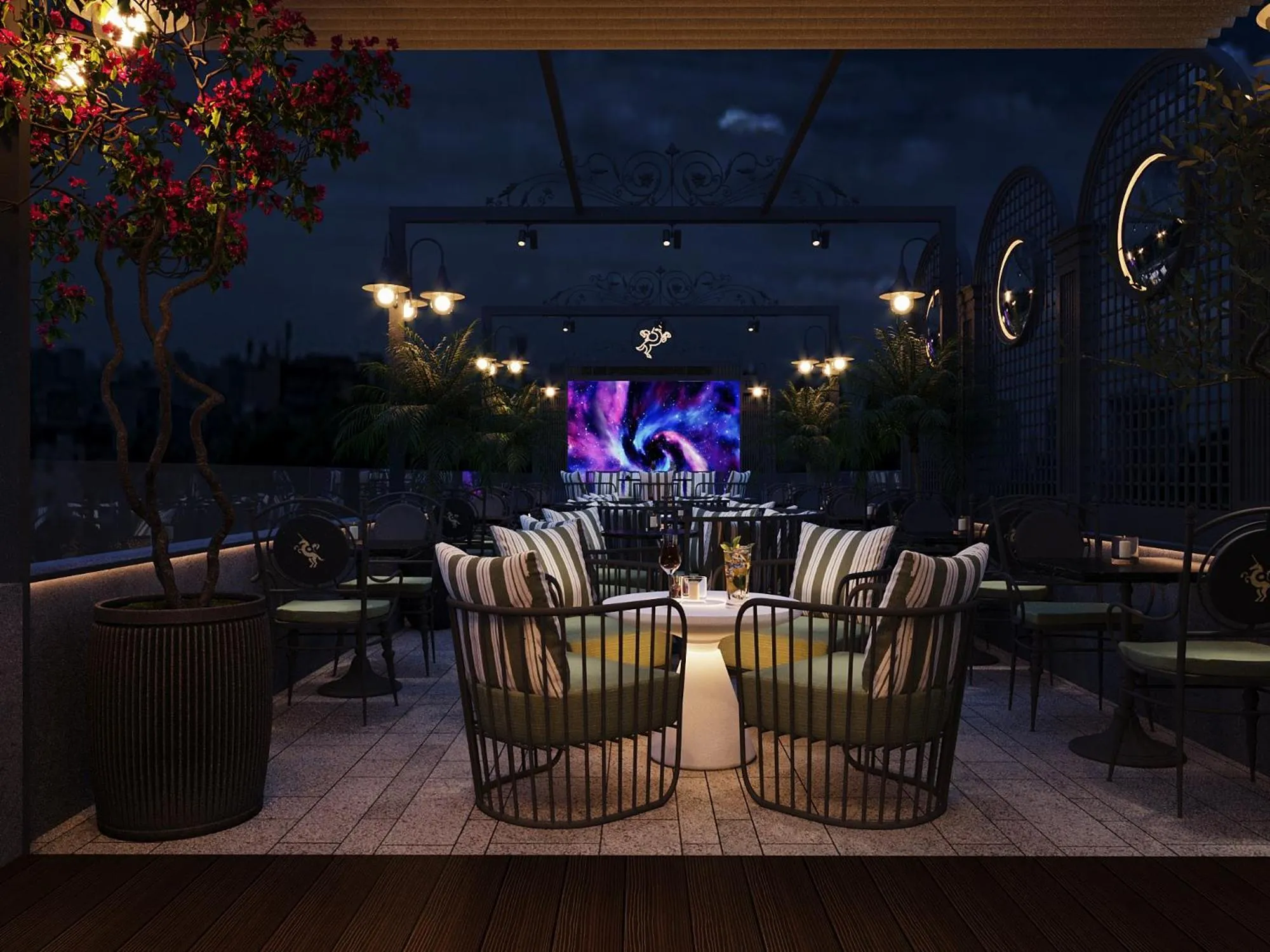 Restaurant/places to eat in Le Petit Prince Lakeside Hotel & Rooftop Bar