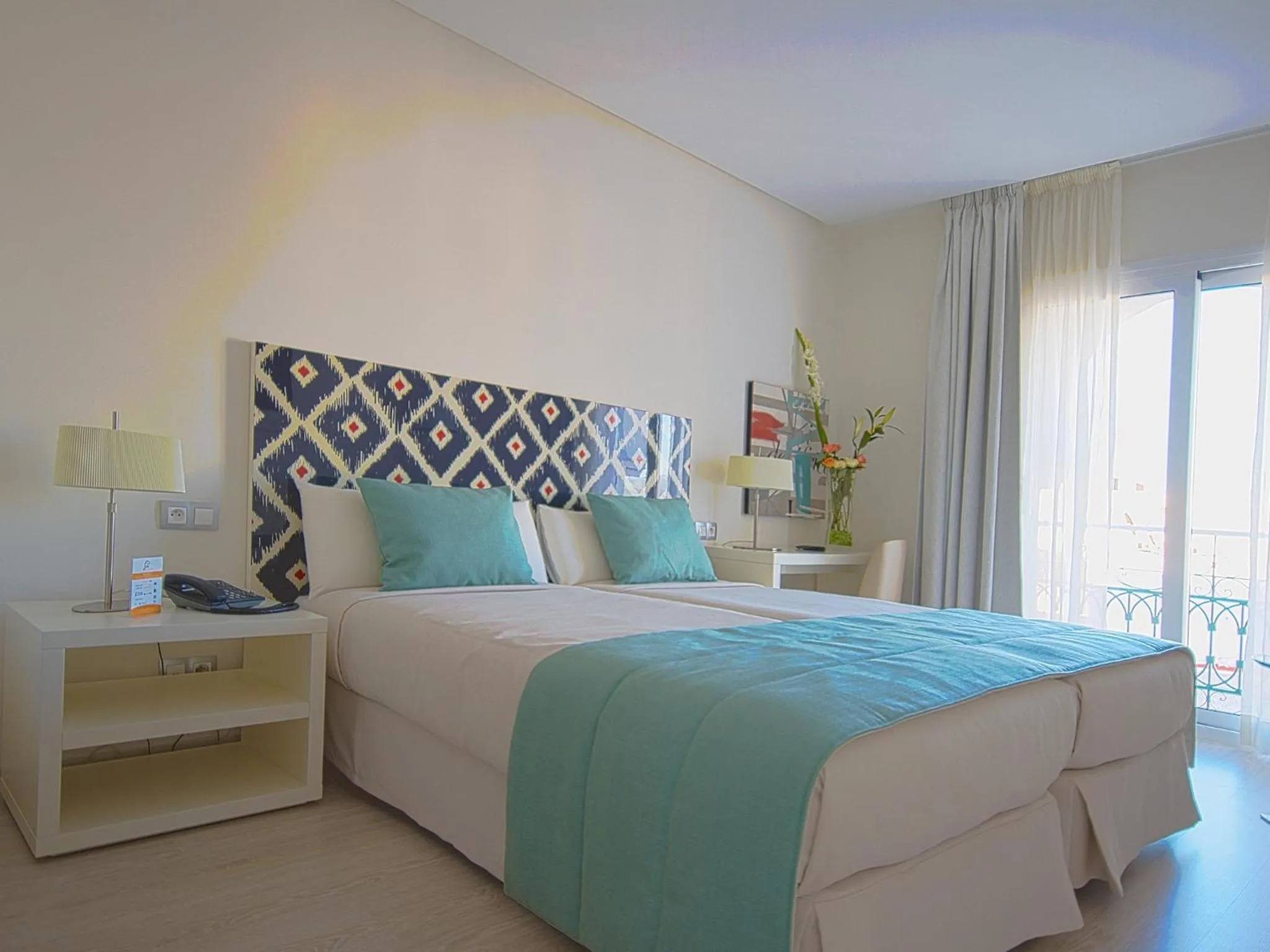 Bed in Al Mandari Hôtel Tétouan