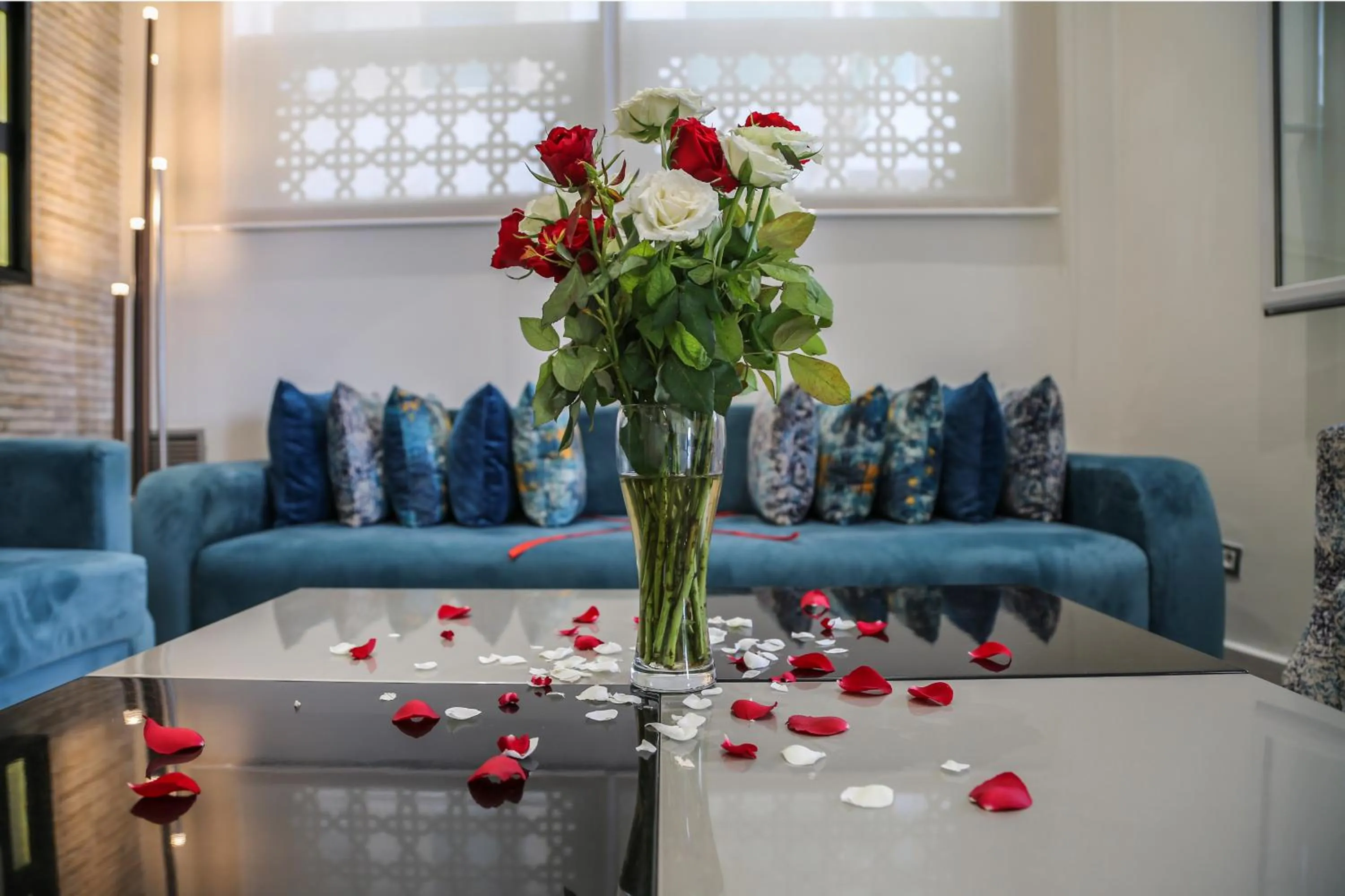 Living room in Al Mandari Hôtel Tétouan