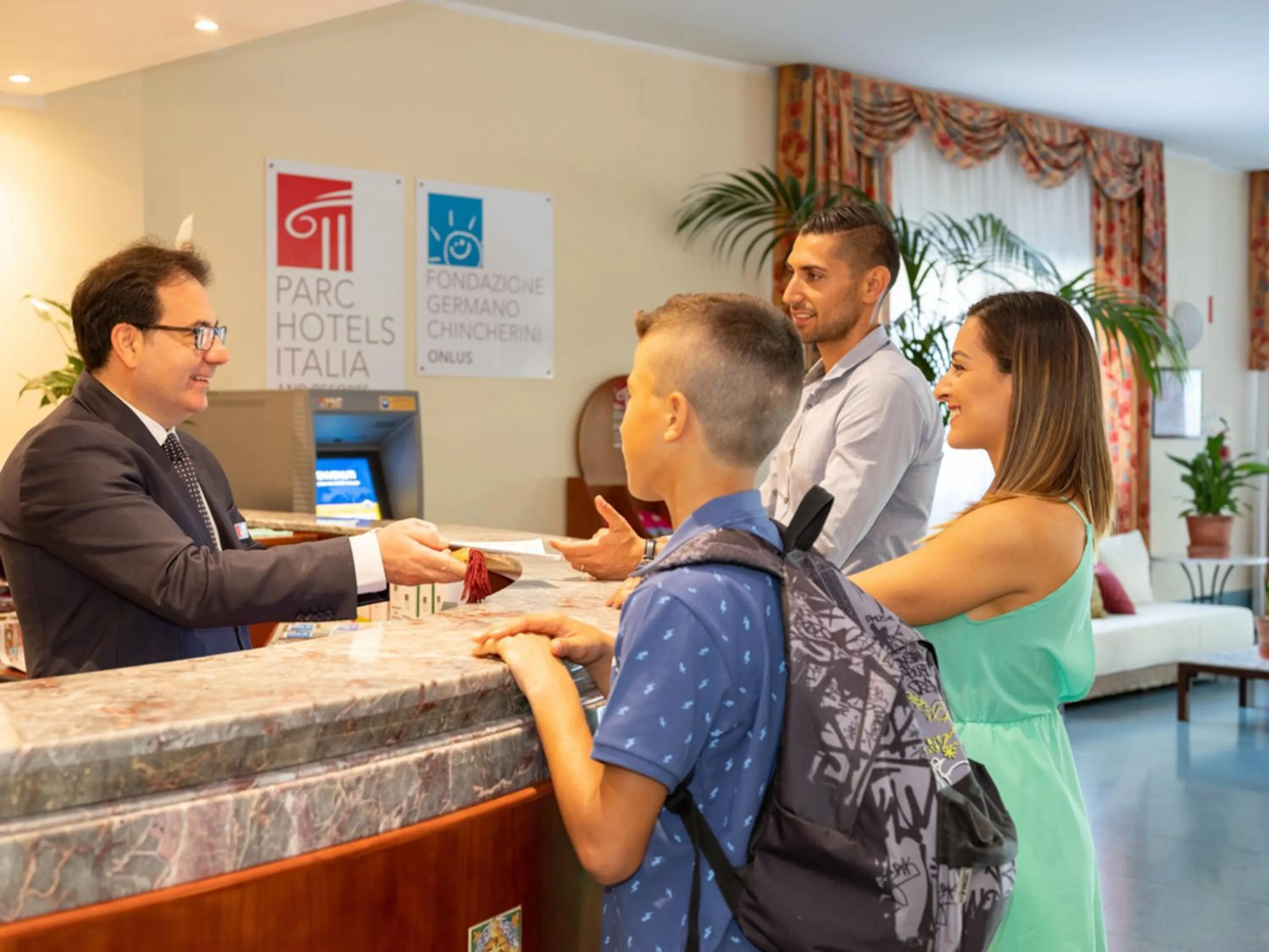 Lobby or reception in Hotel Caesar Palace