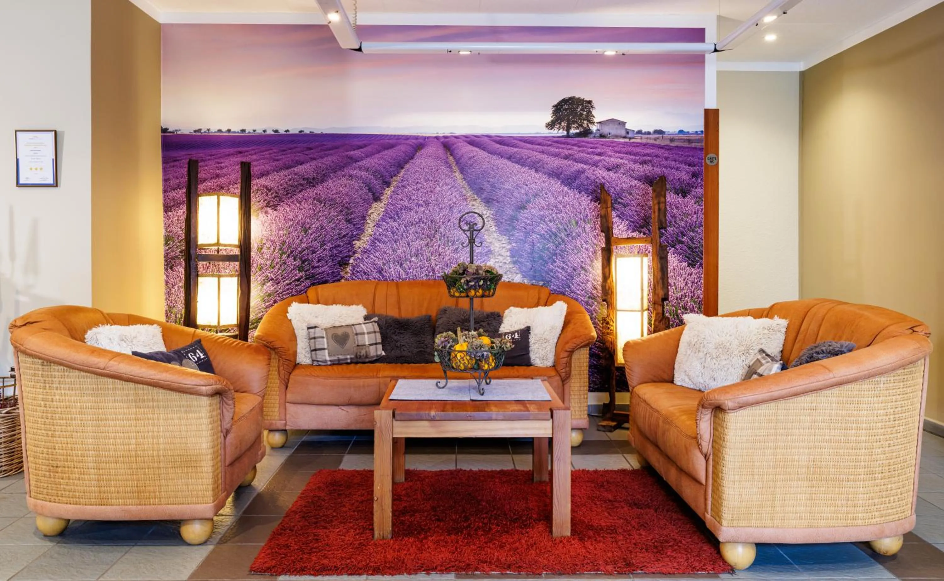 Lobby or reception in Flair Hotel Kamenz