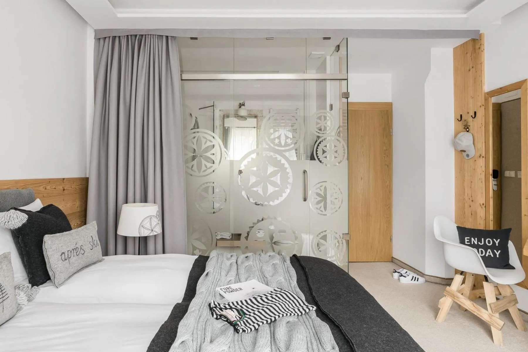 Bedroom, Bed in Villa 11 Folk & Design