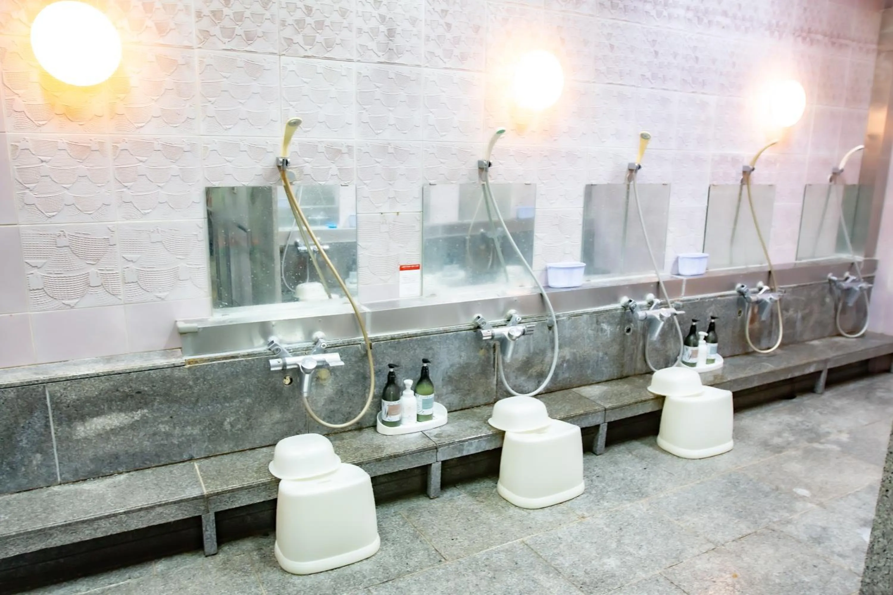 Public Bath in Capsule Hotel Asahi Plaza Shinsaibashi - Men's Only