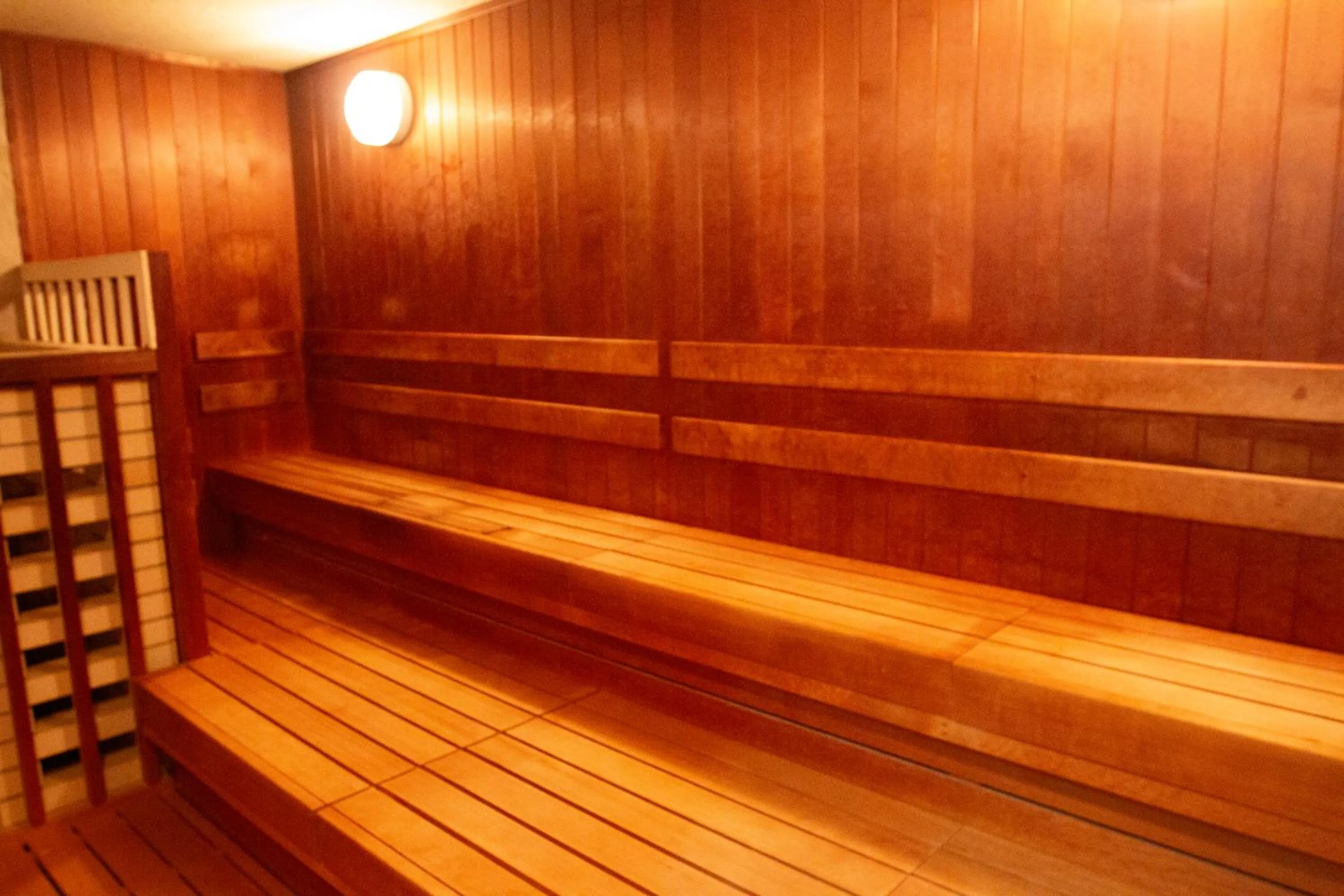 Sauna in Capsule Hotel Asahi Plaza Shinsaibashi - Men's Only