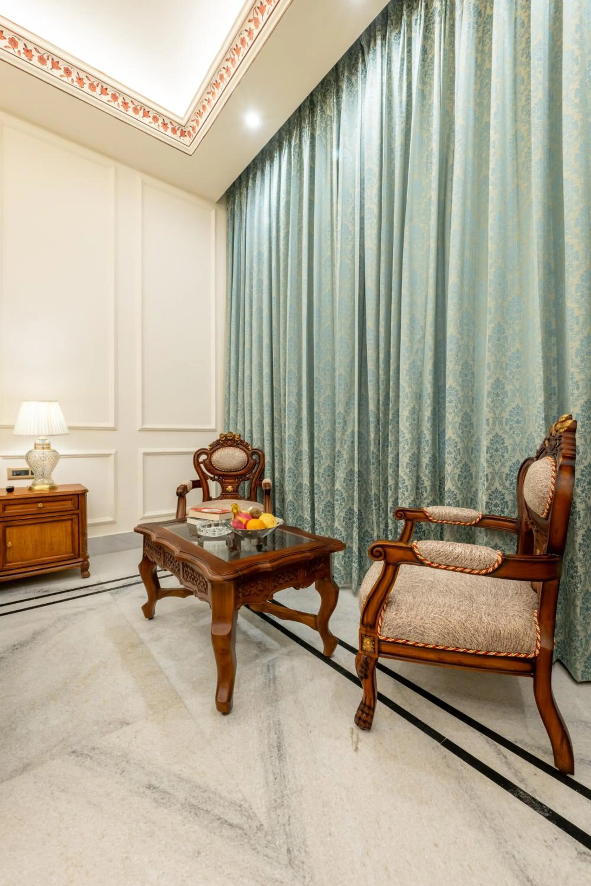 Seating area in Brij Castle