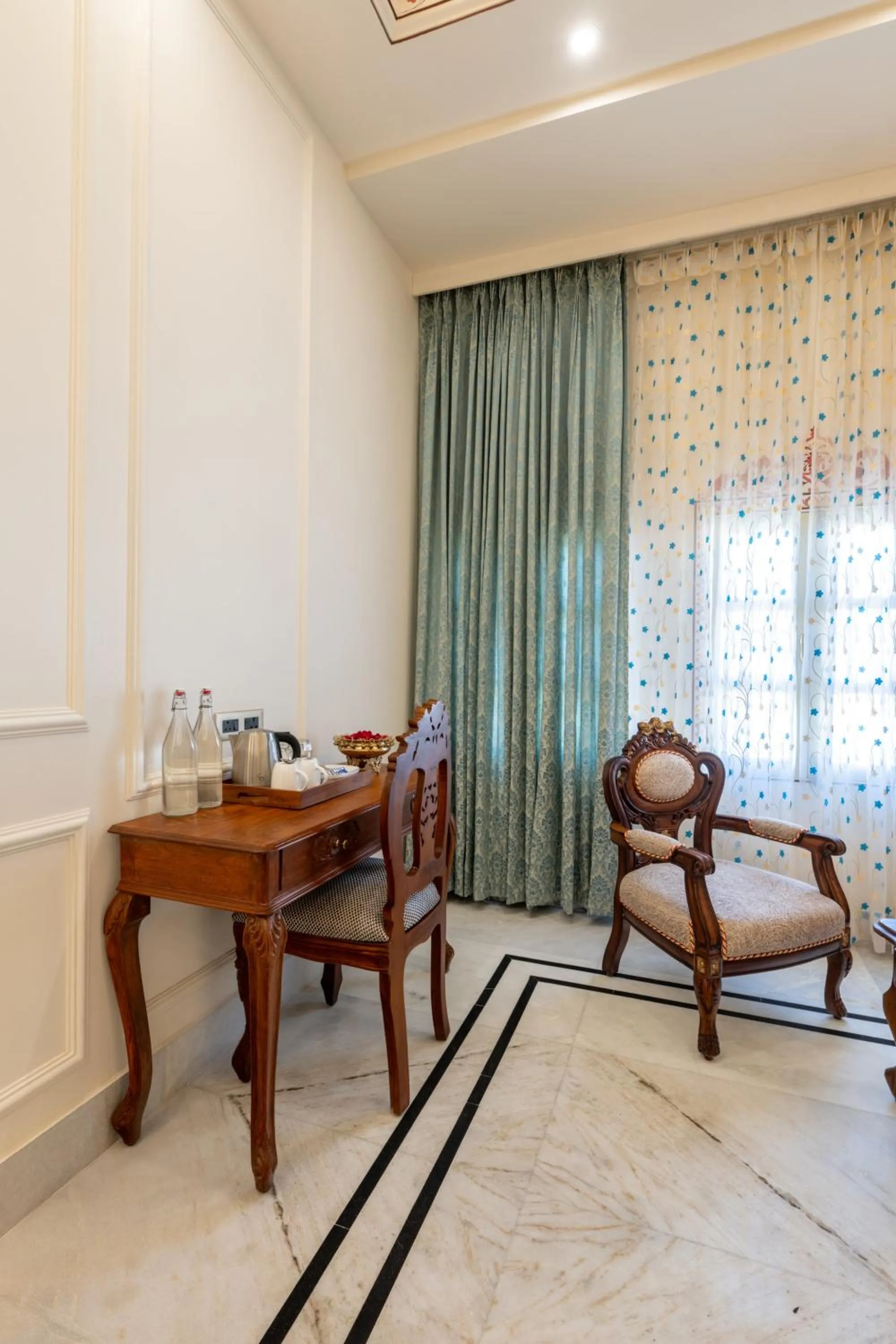 Seating area in Brij Castle