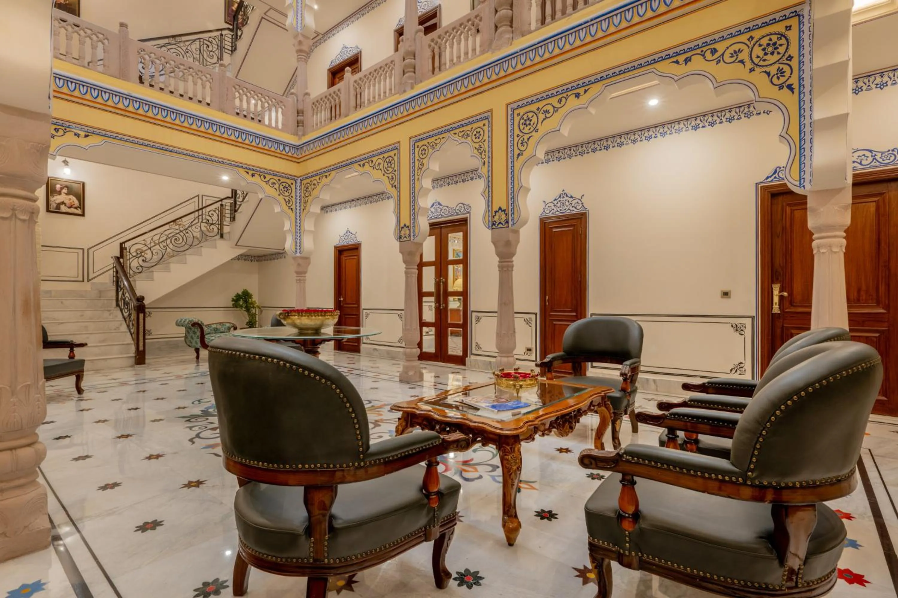 Seating area in Brij Castle