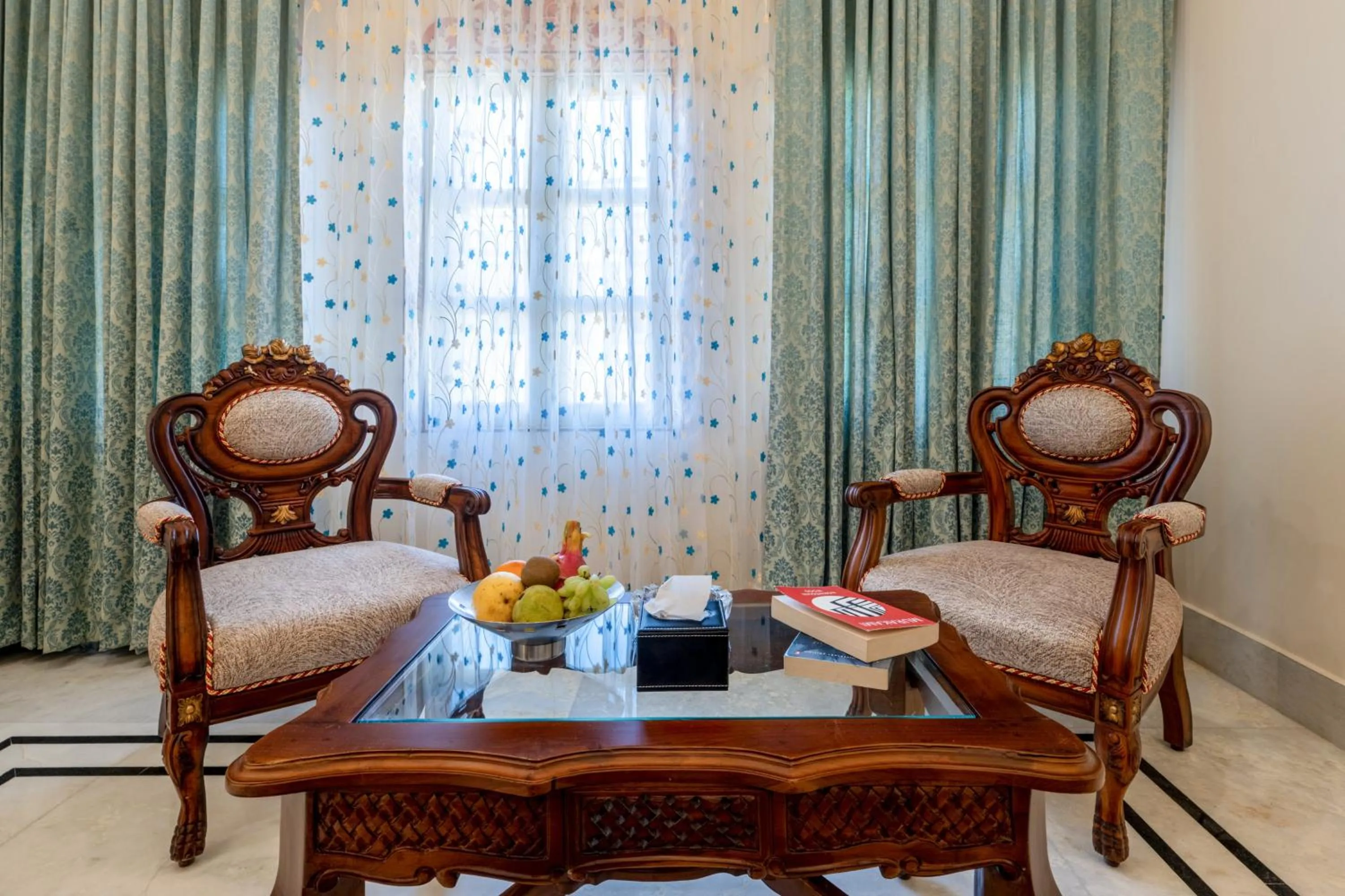 Seating area in Brij Castle