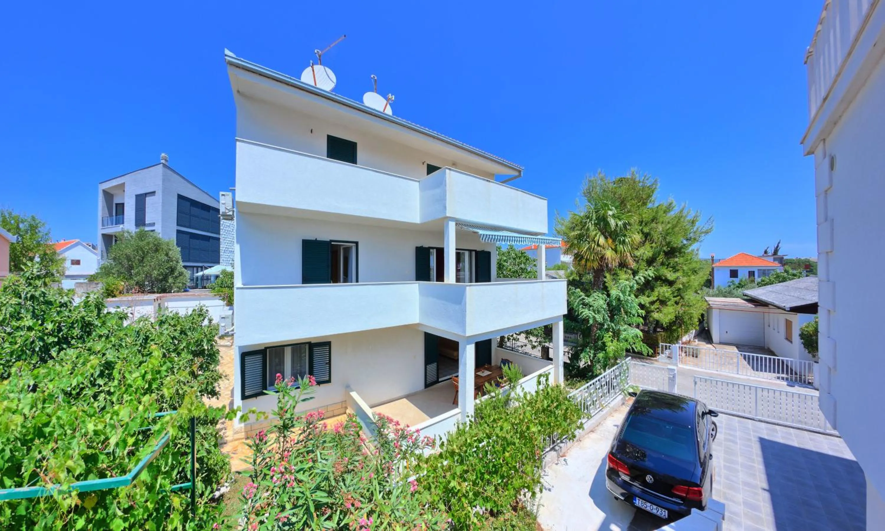 Facade/entrance in Apartments CVITA Holiday