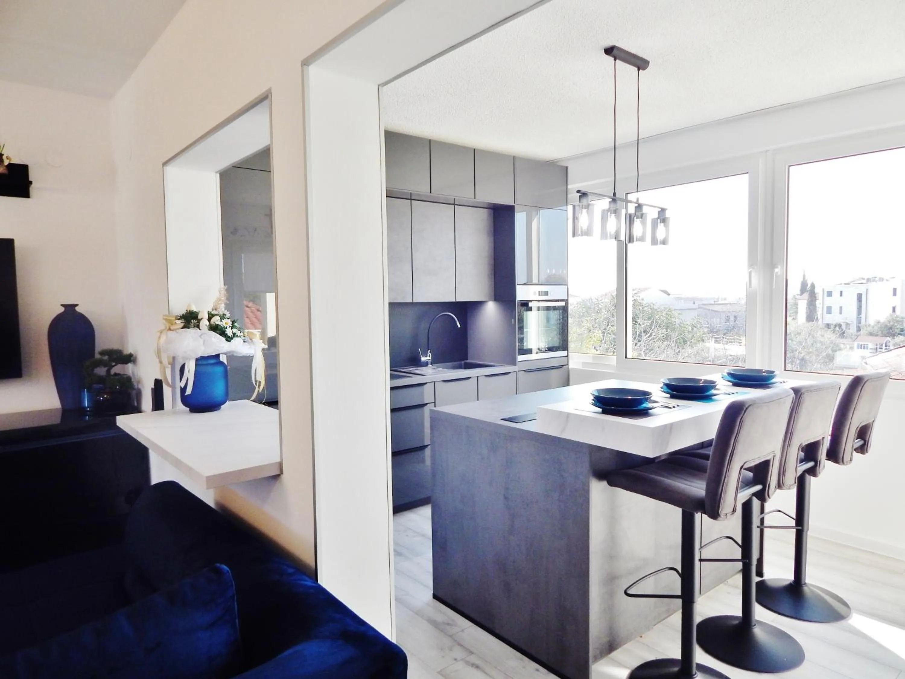 Kitchen or kitchenette in Apartments CVITA Holiday