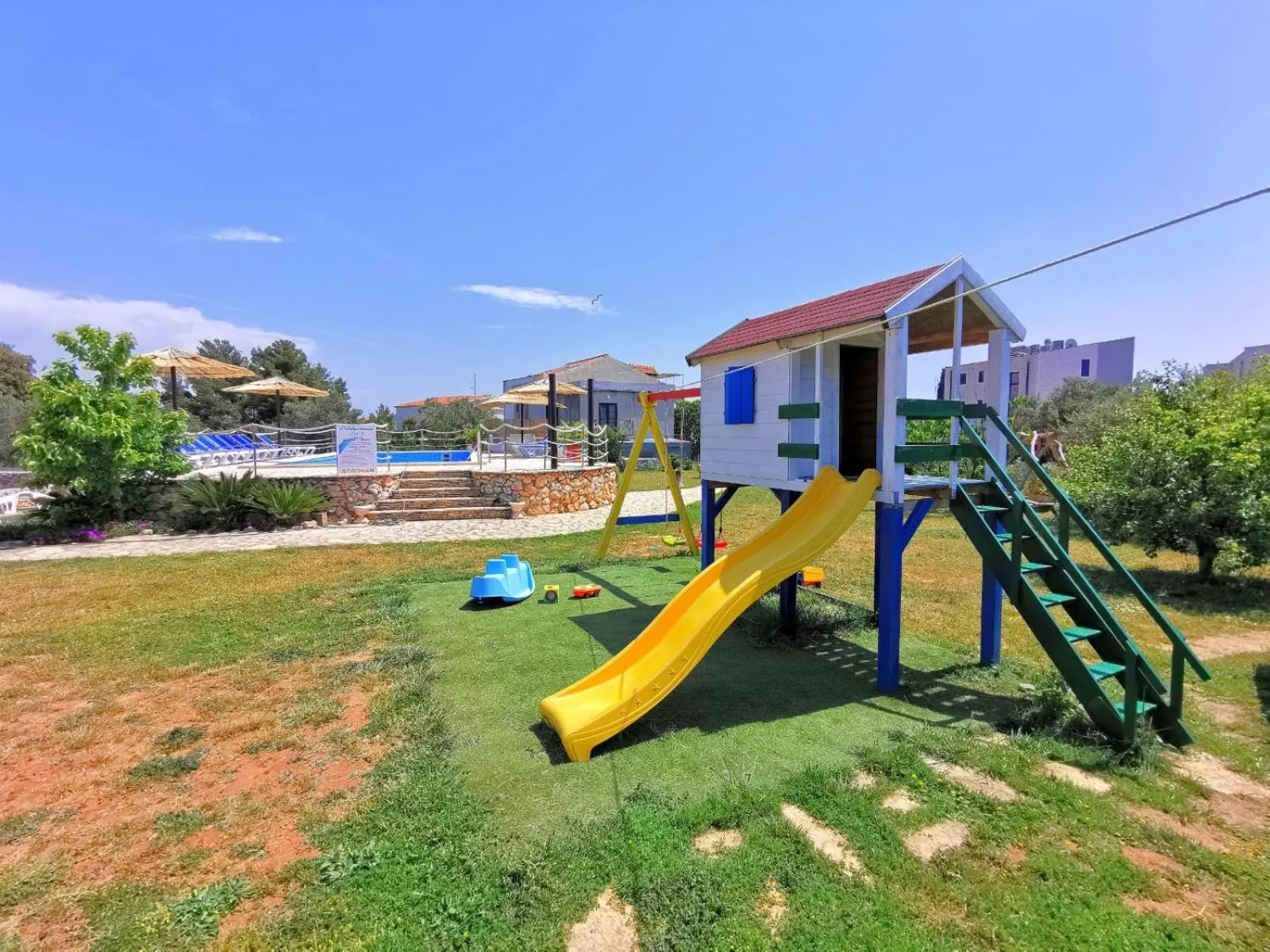 Children play ground in Apartments CVITA Holiday