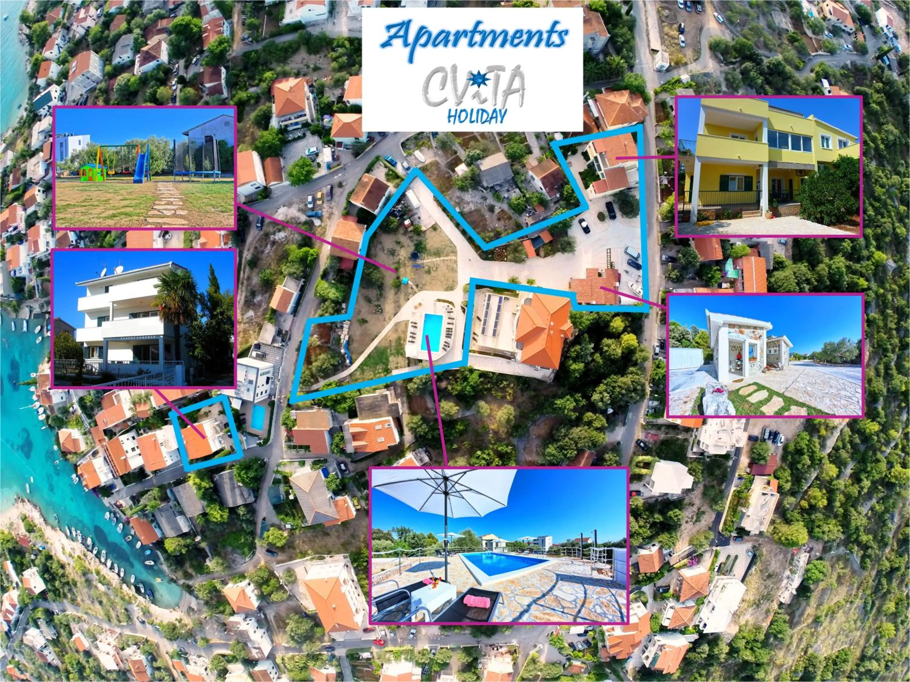 Property building in Apartments CVITA Holiday
