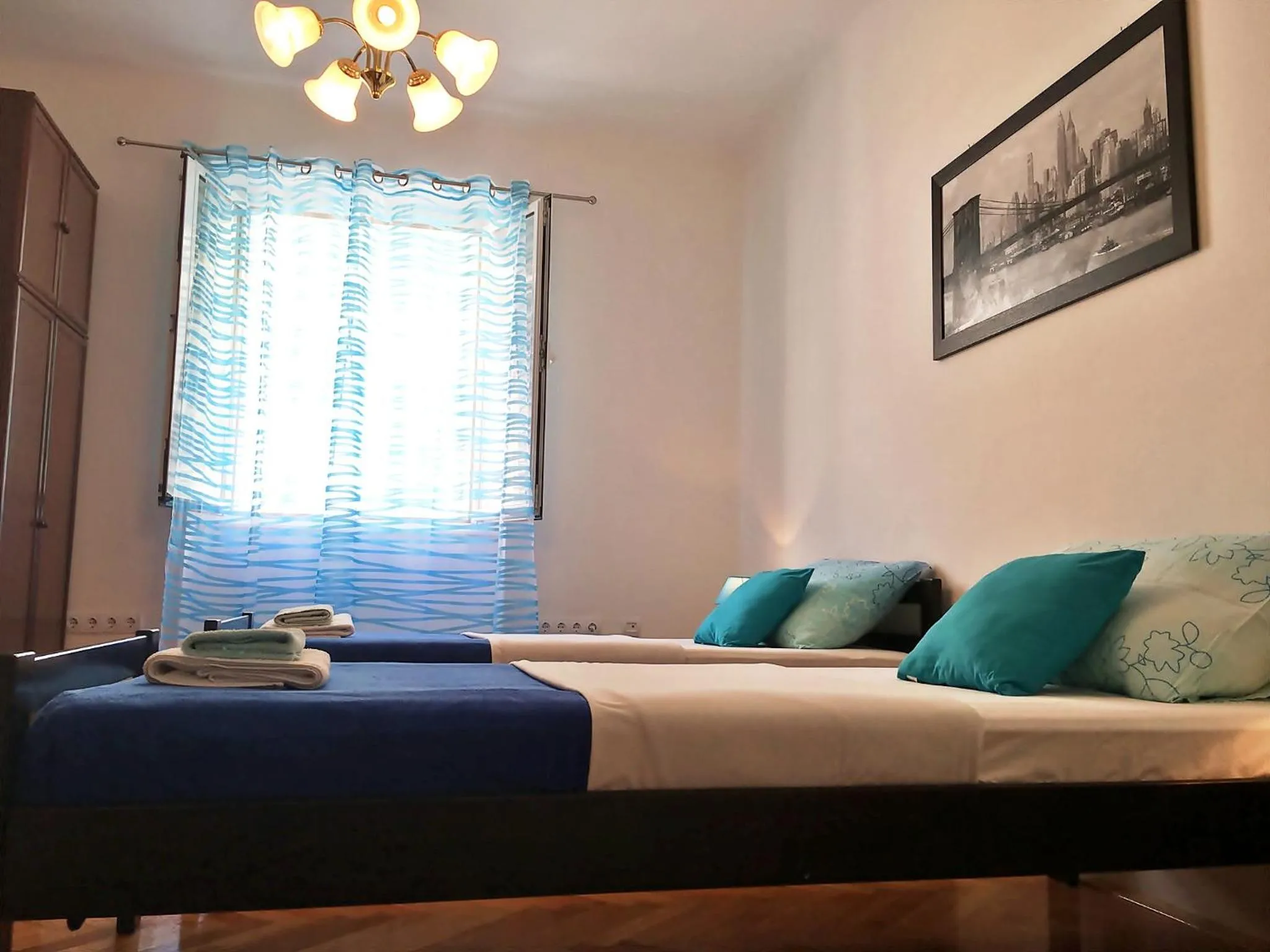 Bedroom in Klarina Apartments