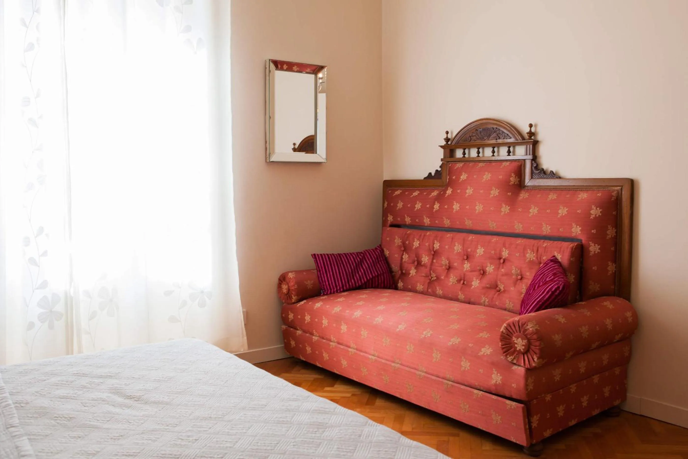 Seating area in Klarina Apartments