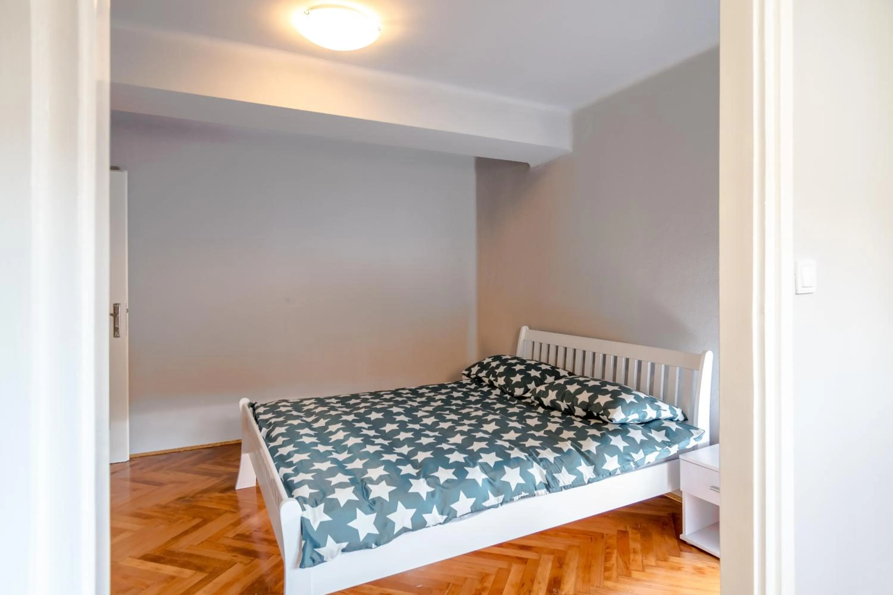 Bedroom in Klarina Apartments