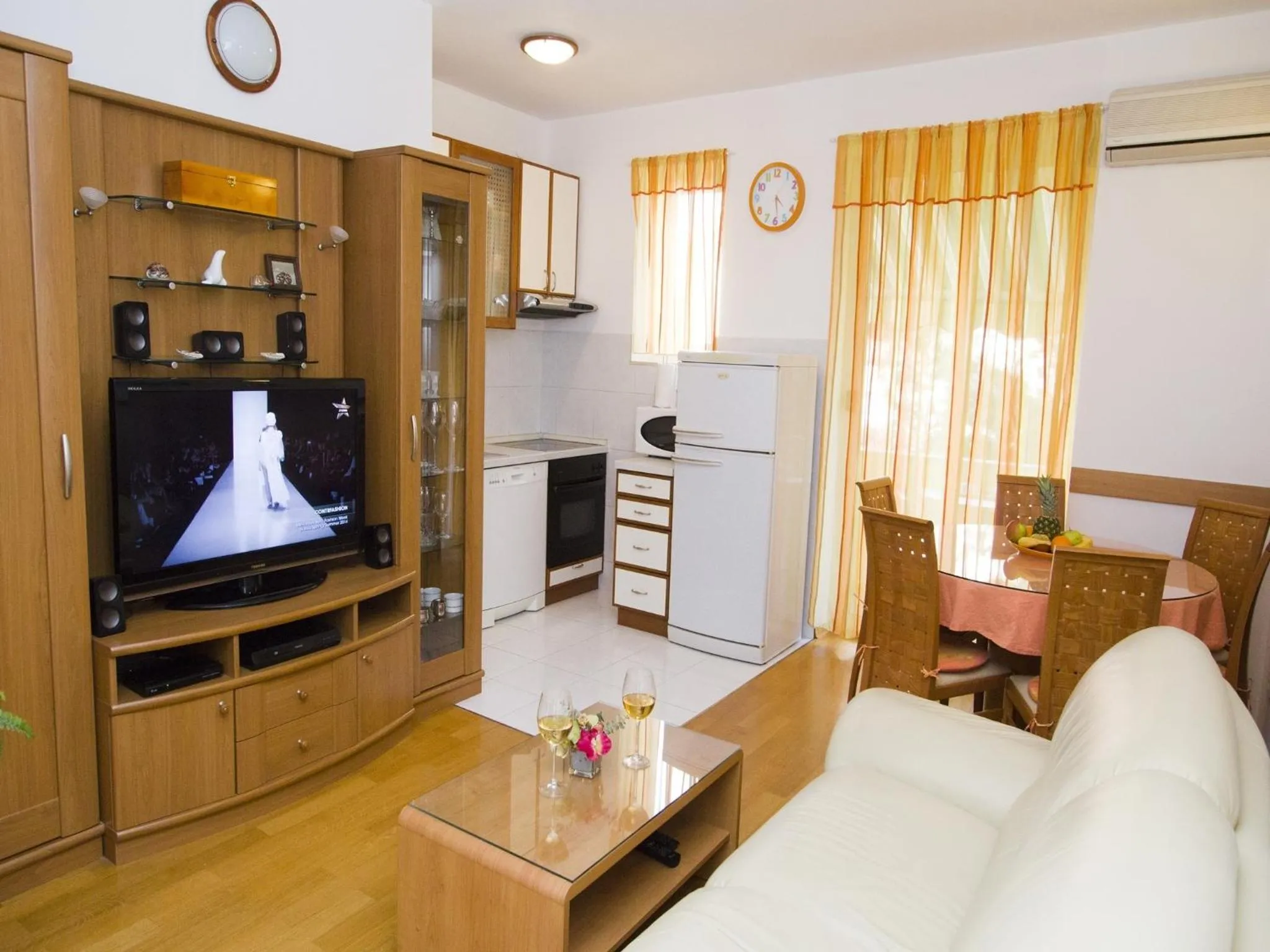 Living room in Klarina Apartments