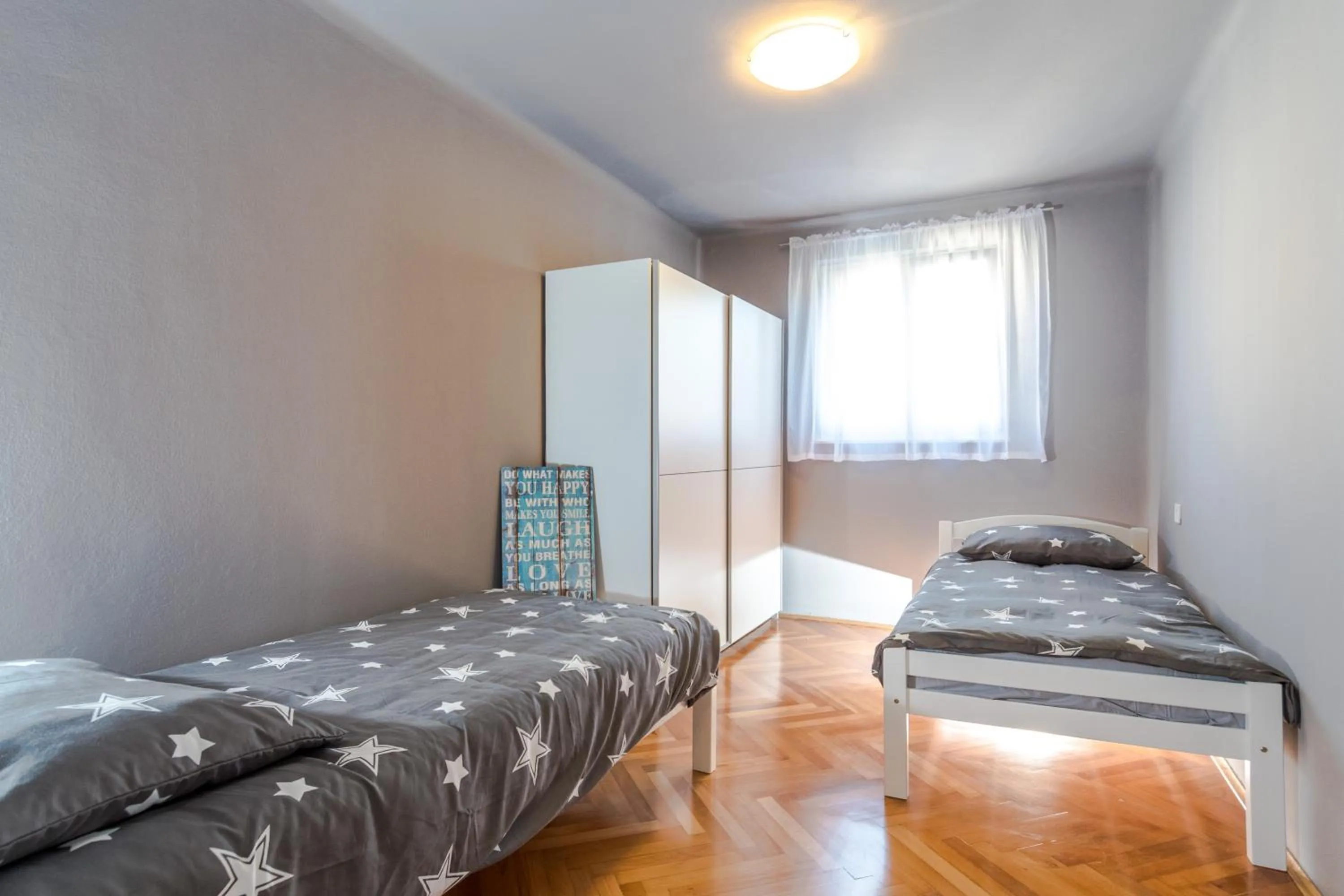 Bedroom in Klarina Apartments