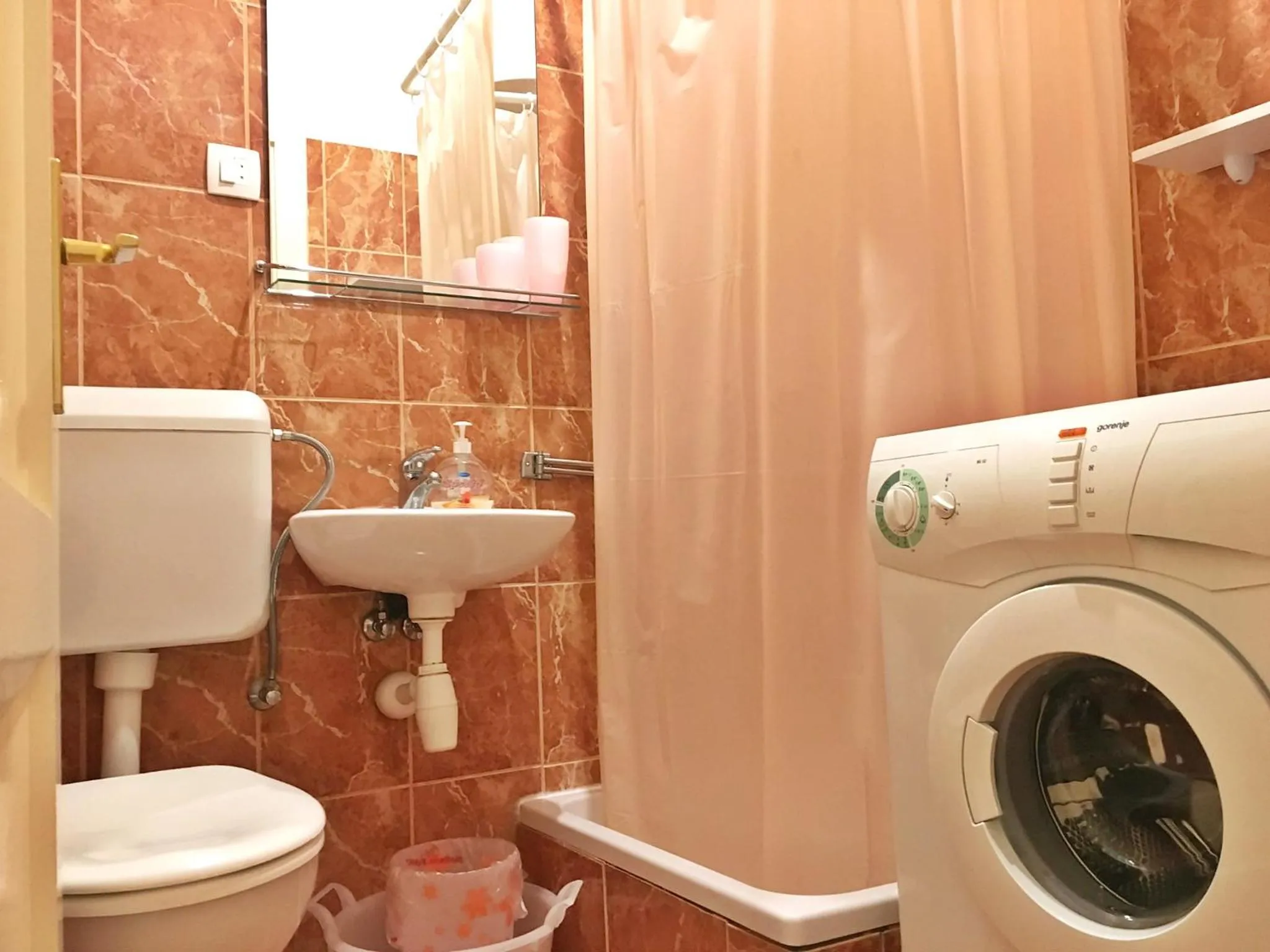 Bathroom in Klarina Apartments