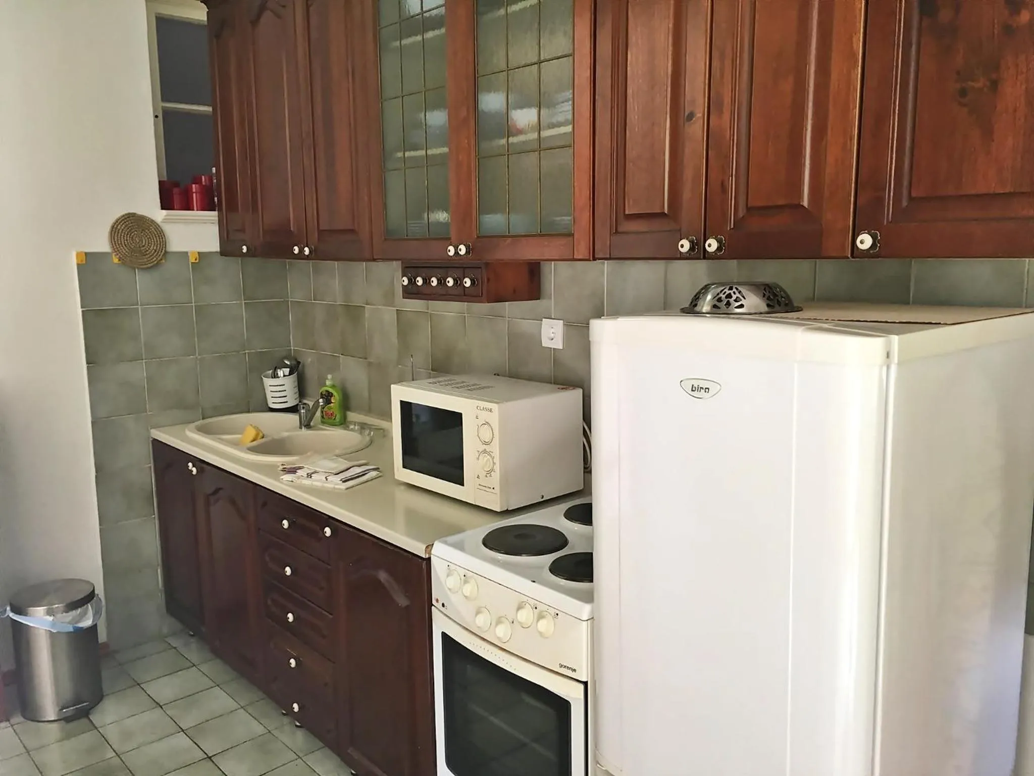 Kitchen or kitchenette in Klarina Apartments