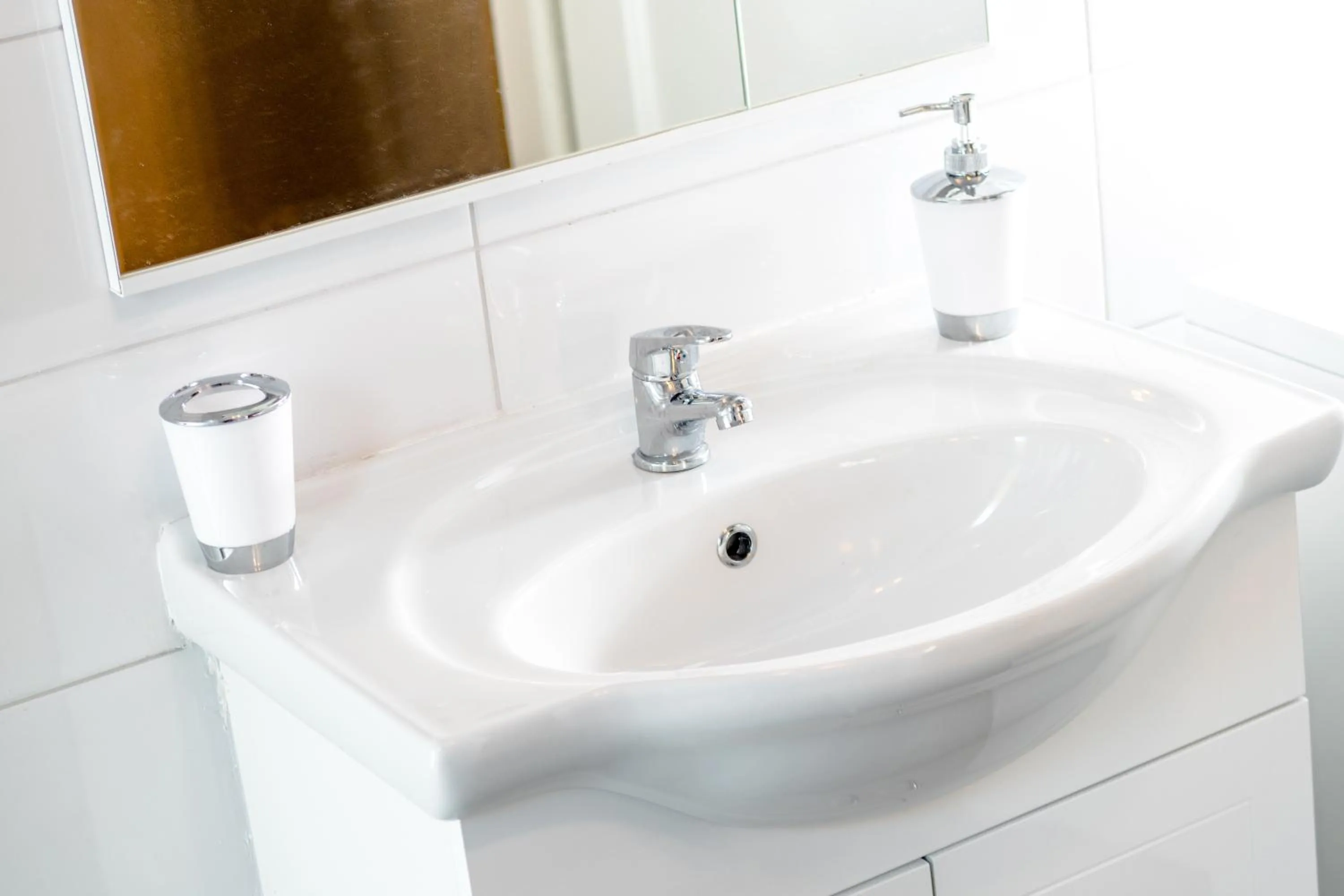 Bathroom in Klarina Apartments