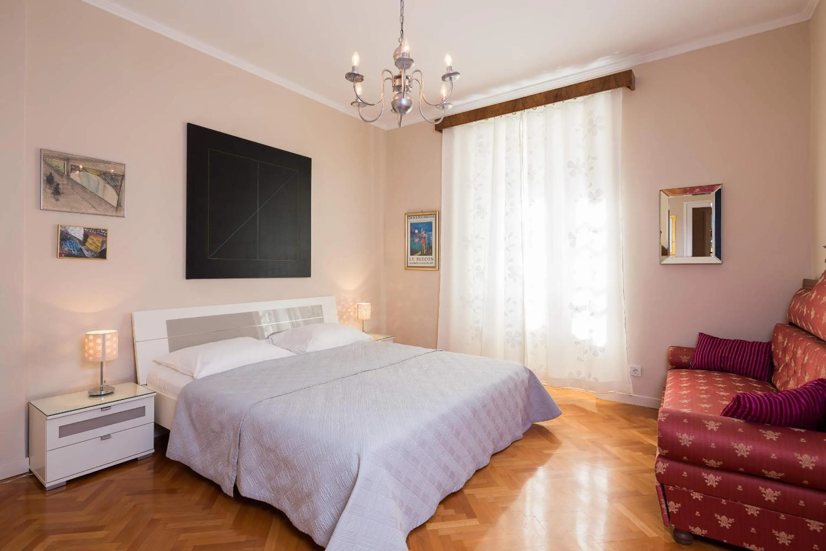 Bedroom in Klarina Apartments