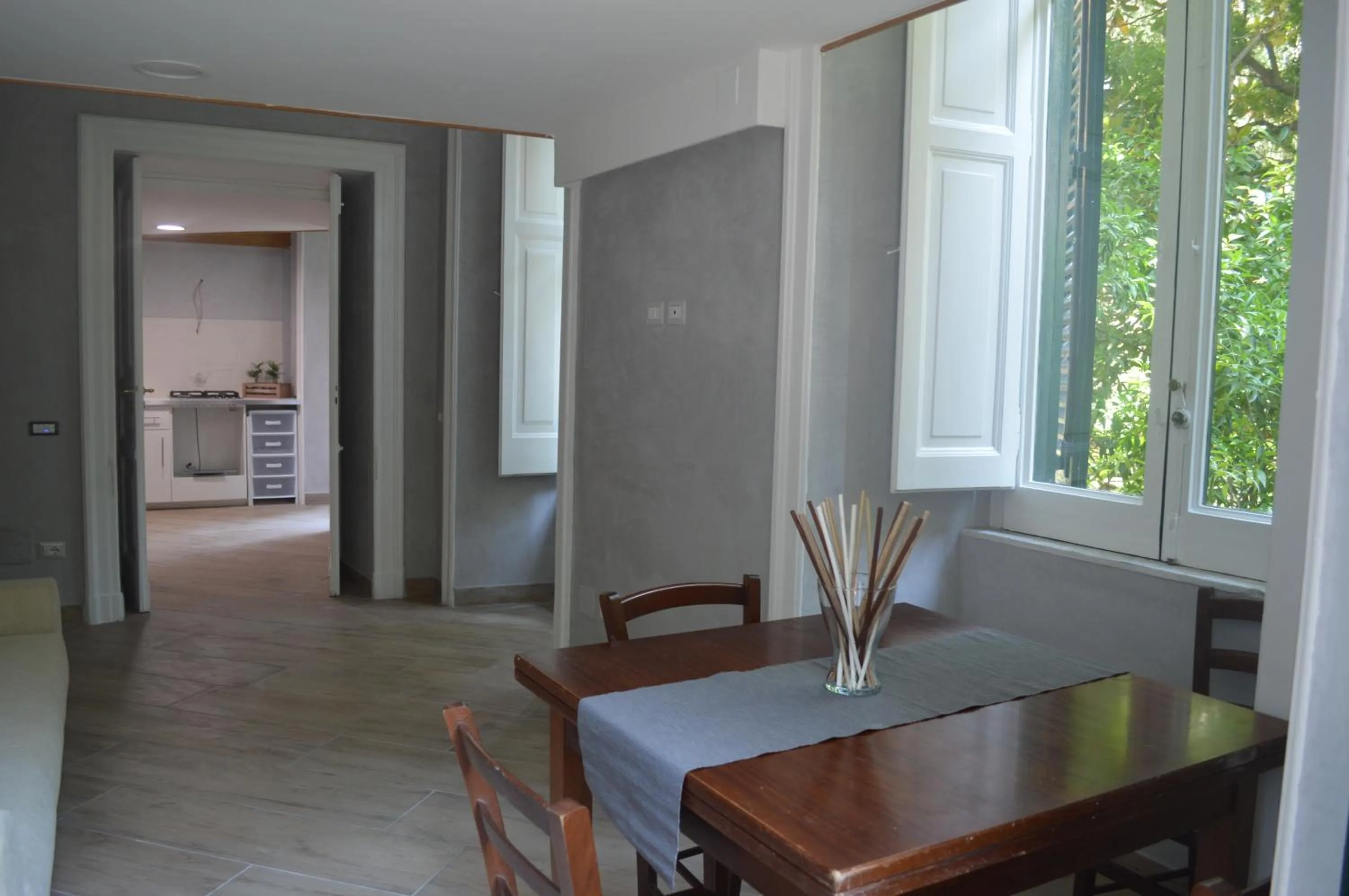 Seating area in Petros rooms&apartments