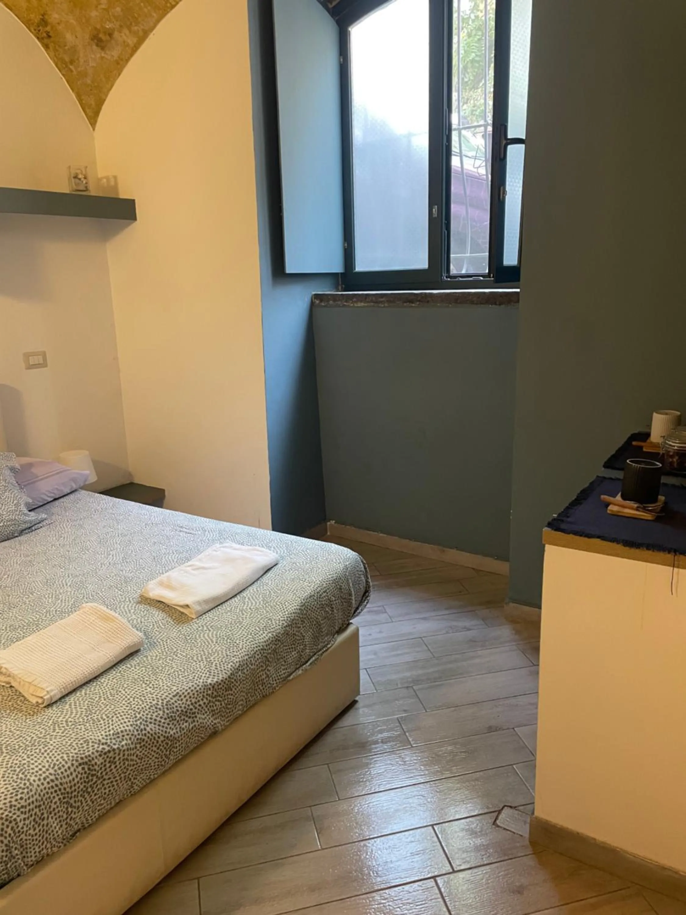 Bed in Petros rooms&apartments