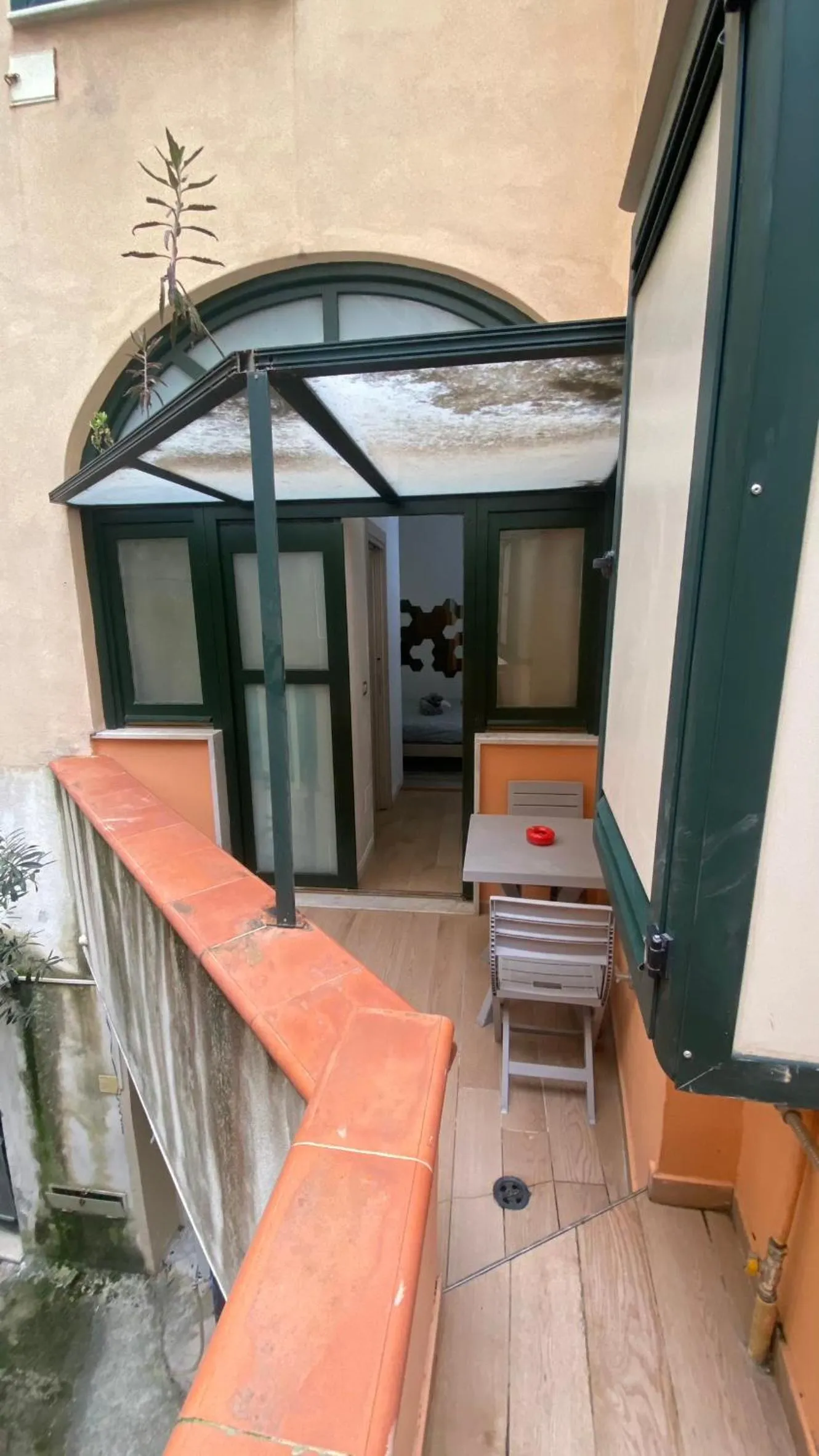 Balcony/Terrace in Petros rooms&apartments