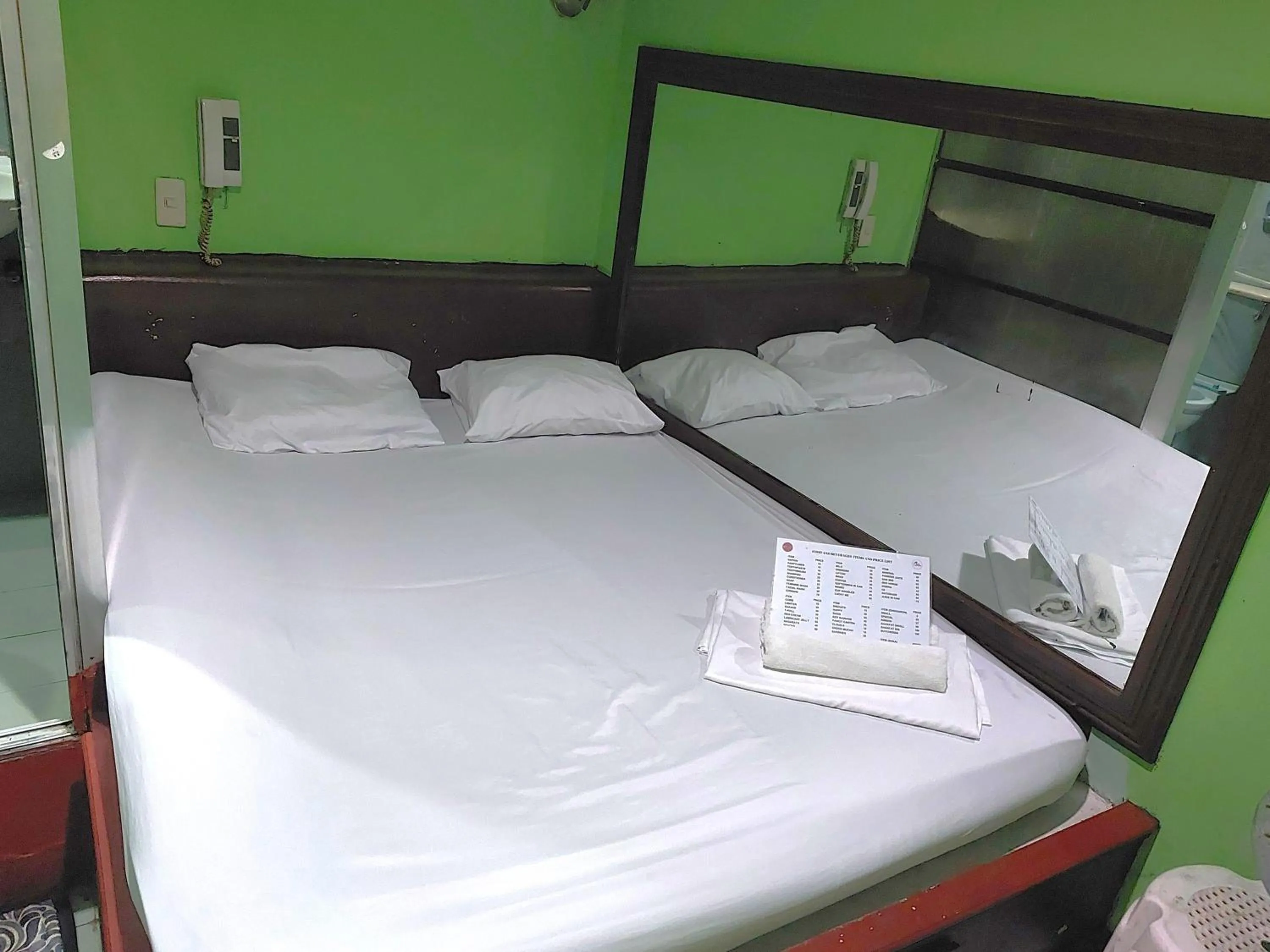 Bed in MCT Hotel