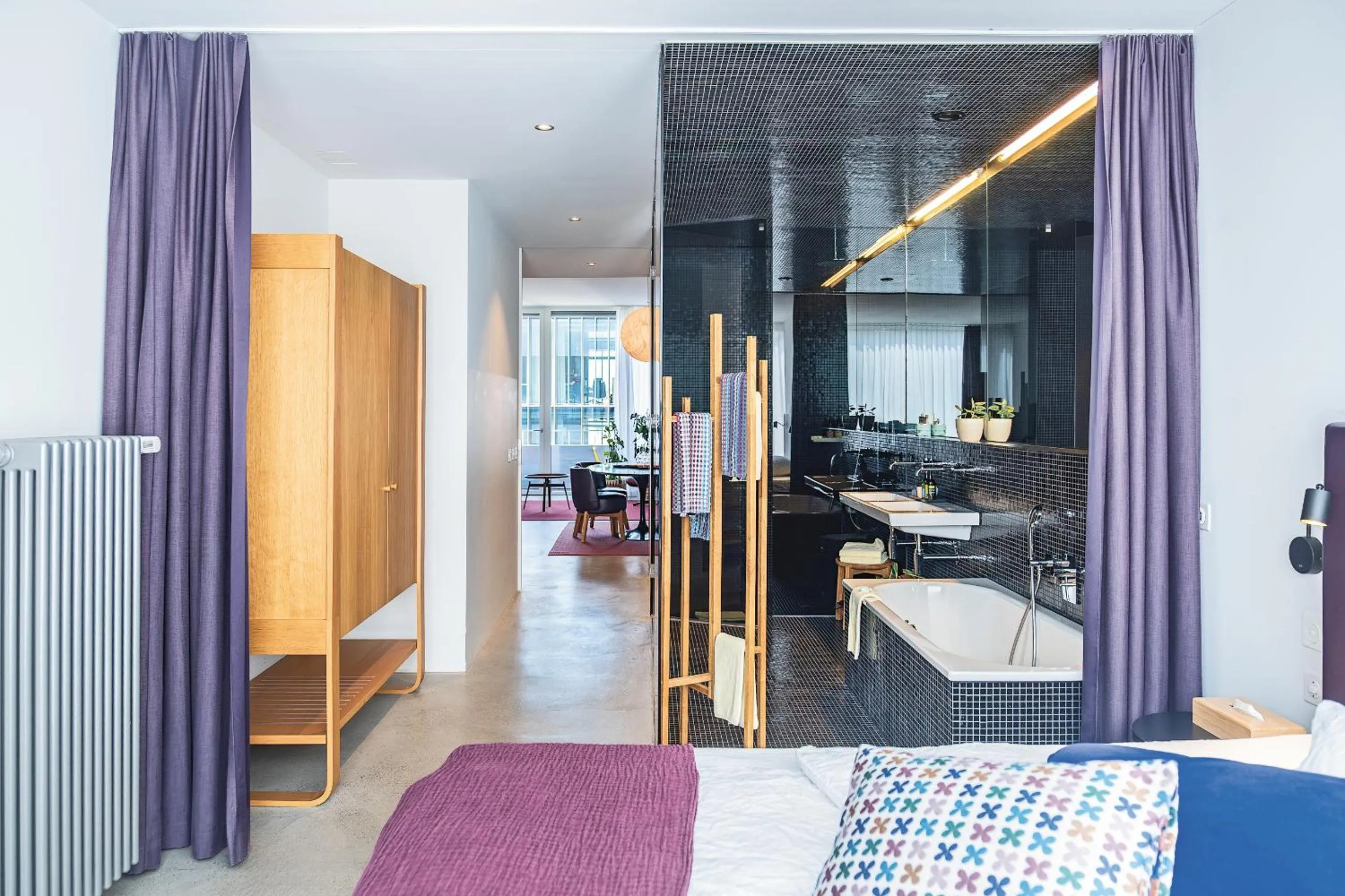 Bed in Nomad Design & Lifestyle Hotel