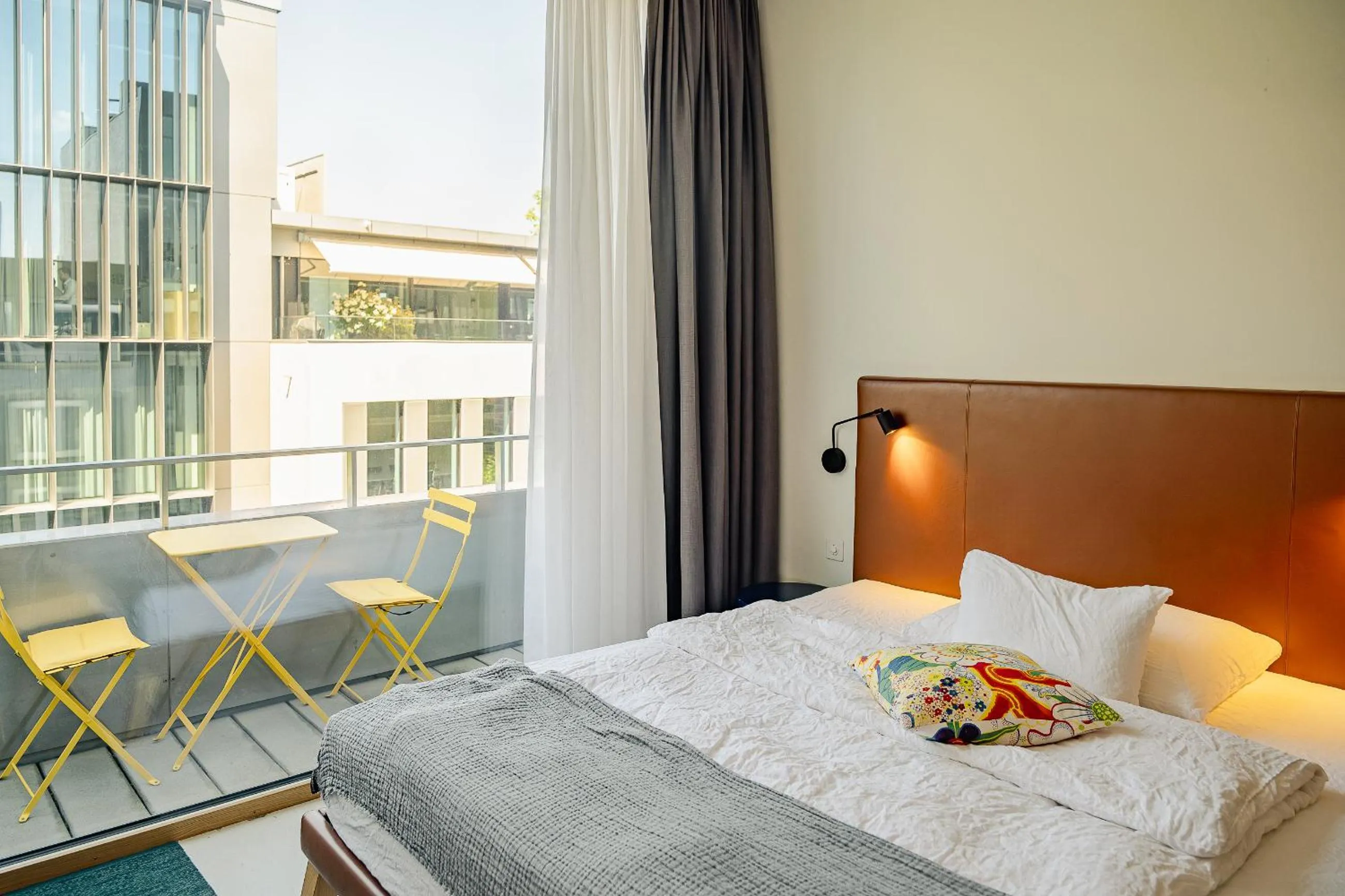 Bedroom, Bed in Nomad Design & Lifestyle Hotel