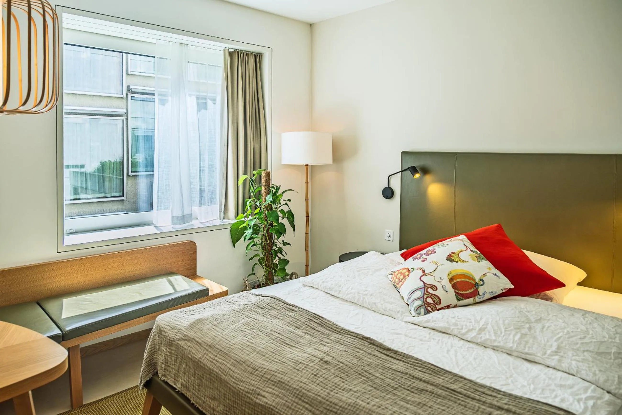 Bedroom, Bed in Nomad Design & Lifestyle Hotel