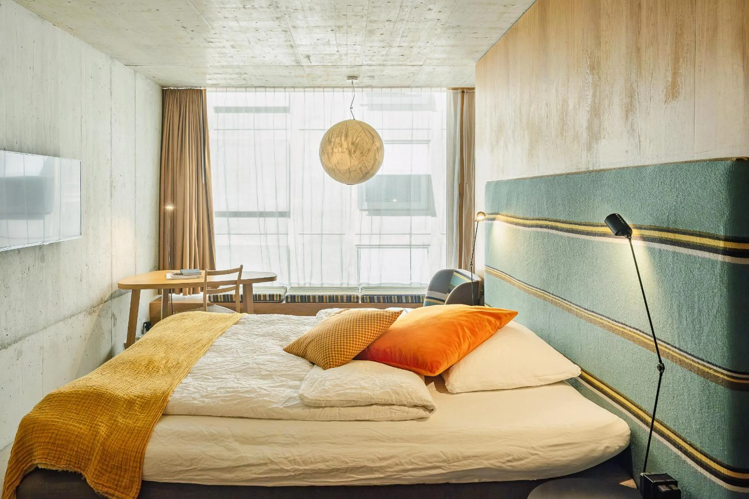 Bedroom, Bed in Nomad Design & Lifestyle Hotel
