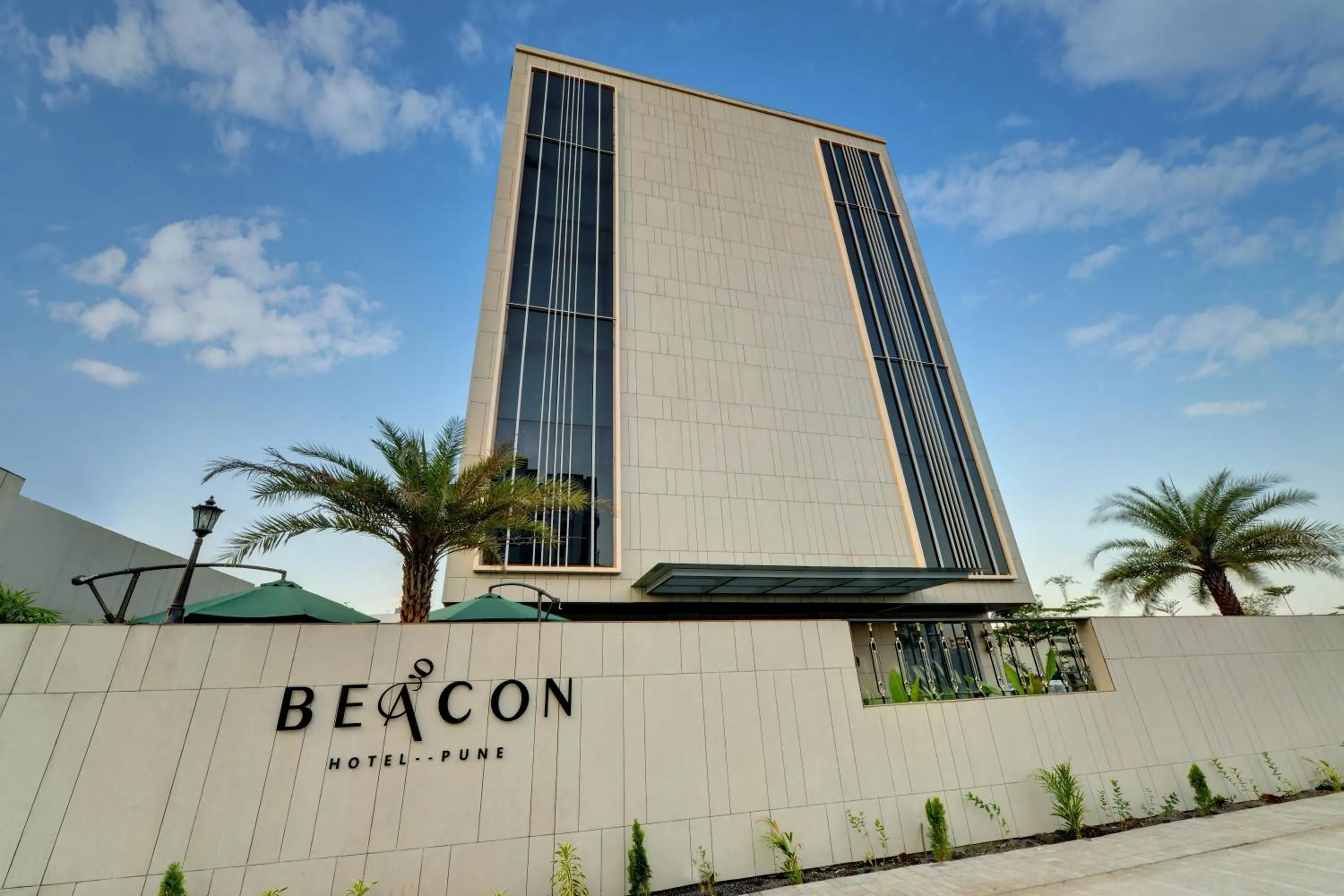 Facade/entrance in Beacon NIBM Pune