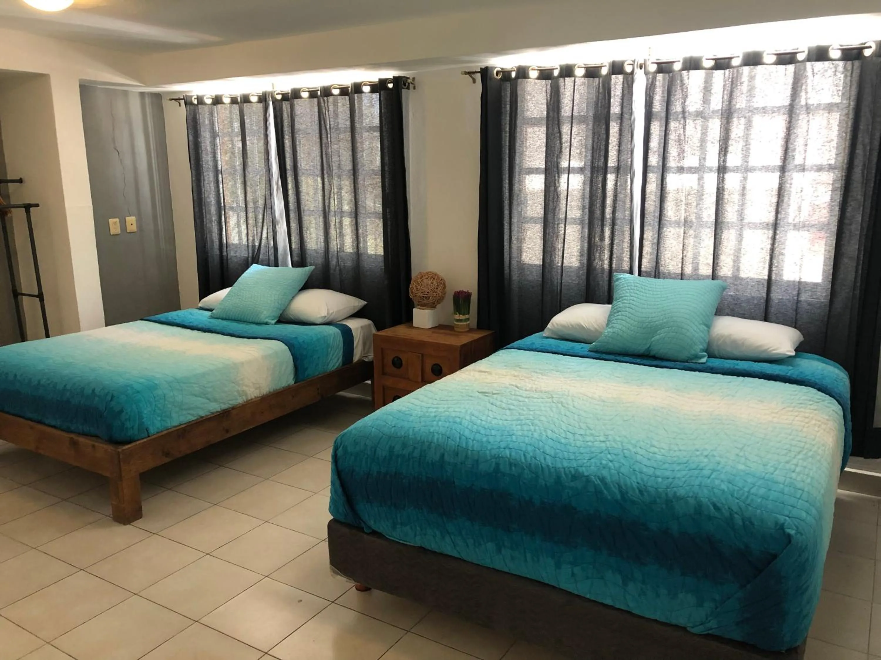 Bed in Casa Alberto Cozumel